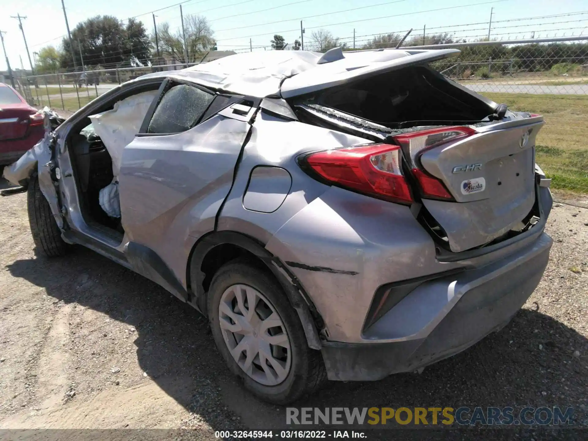 3 Photograph of a damaged car JTNKHMBX5K1053563 TOYOTA C-HR 2019