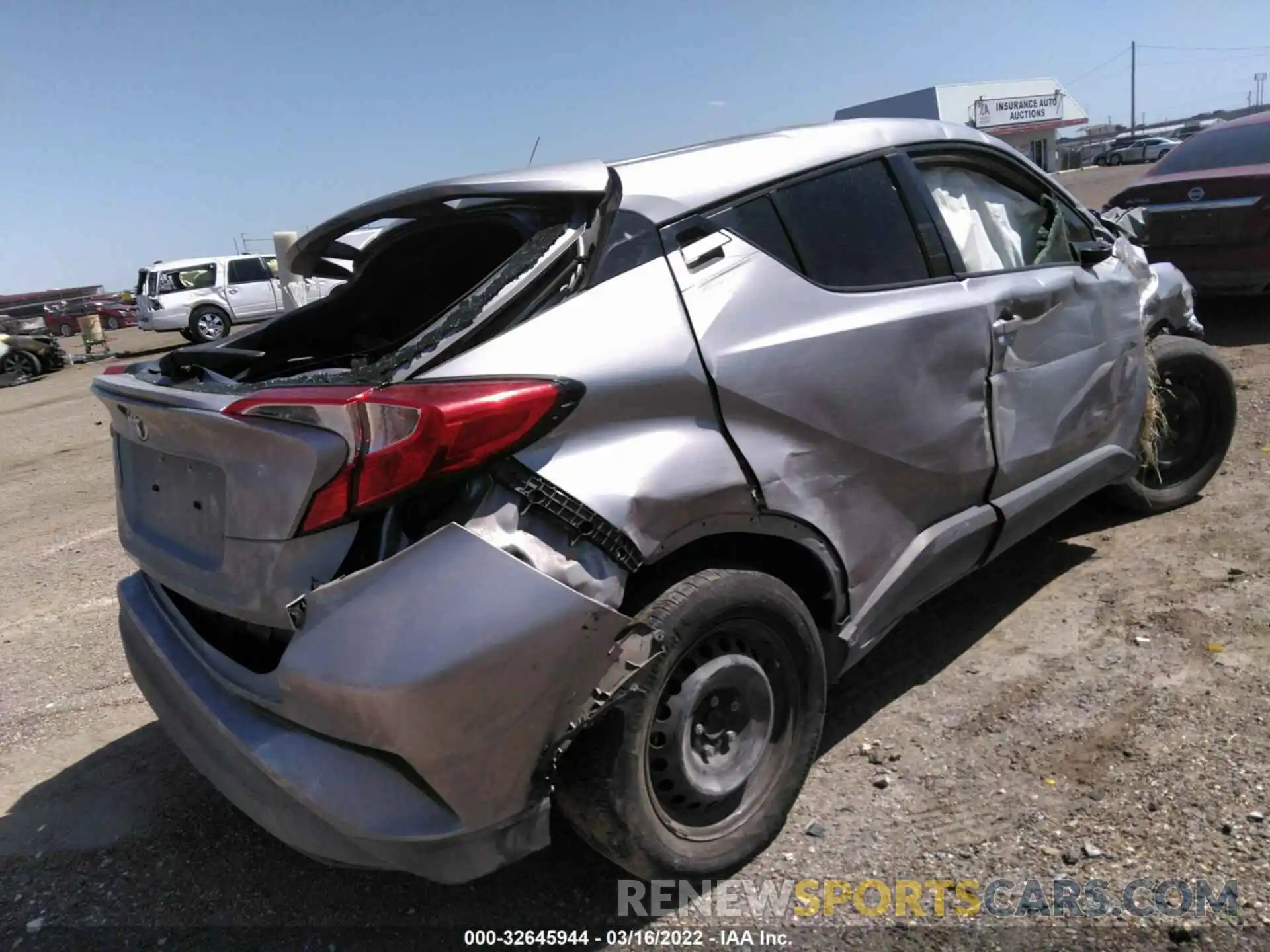 4 Photograph of a damaged car JTNKHMBX5K1053563 TOYOTA C-HR 2019