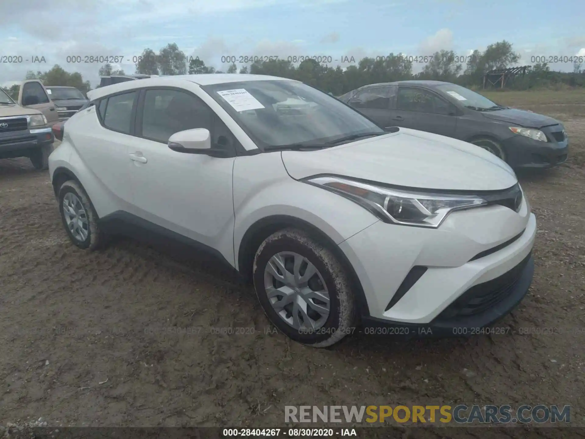 1 Фотография поврежденного автомобиля JTNKHMBX5K1054275 TOYOTA C-HR 2019