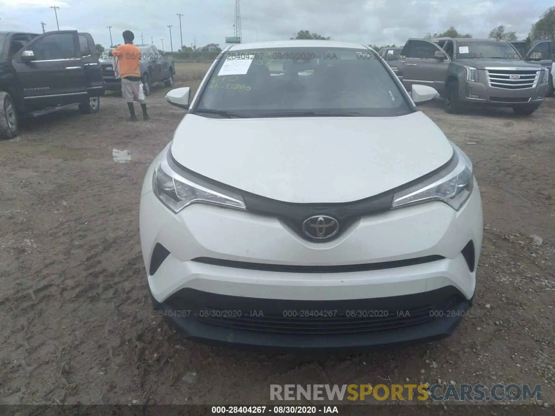 6 Photograph of a damaged car JTNKHMBX5K1054275 TOYOTA C-HR 2019