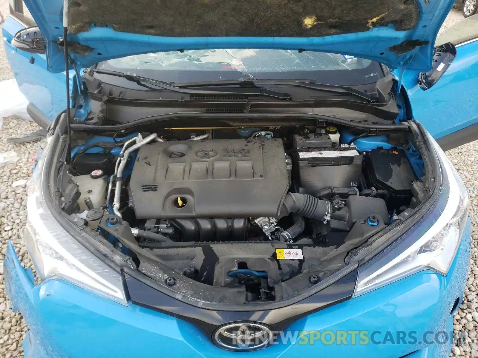 7 Photograph of a damaged car JTNKHMBX5K1054373 TOYOTA C-HR 2019