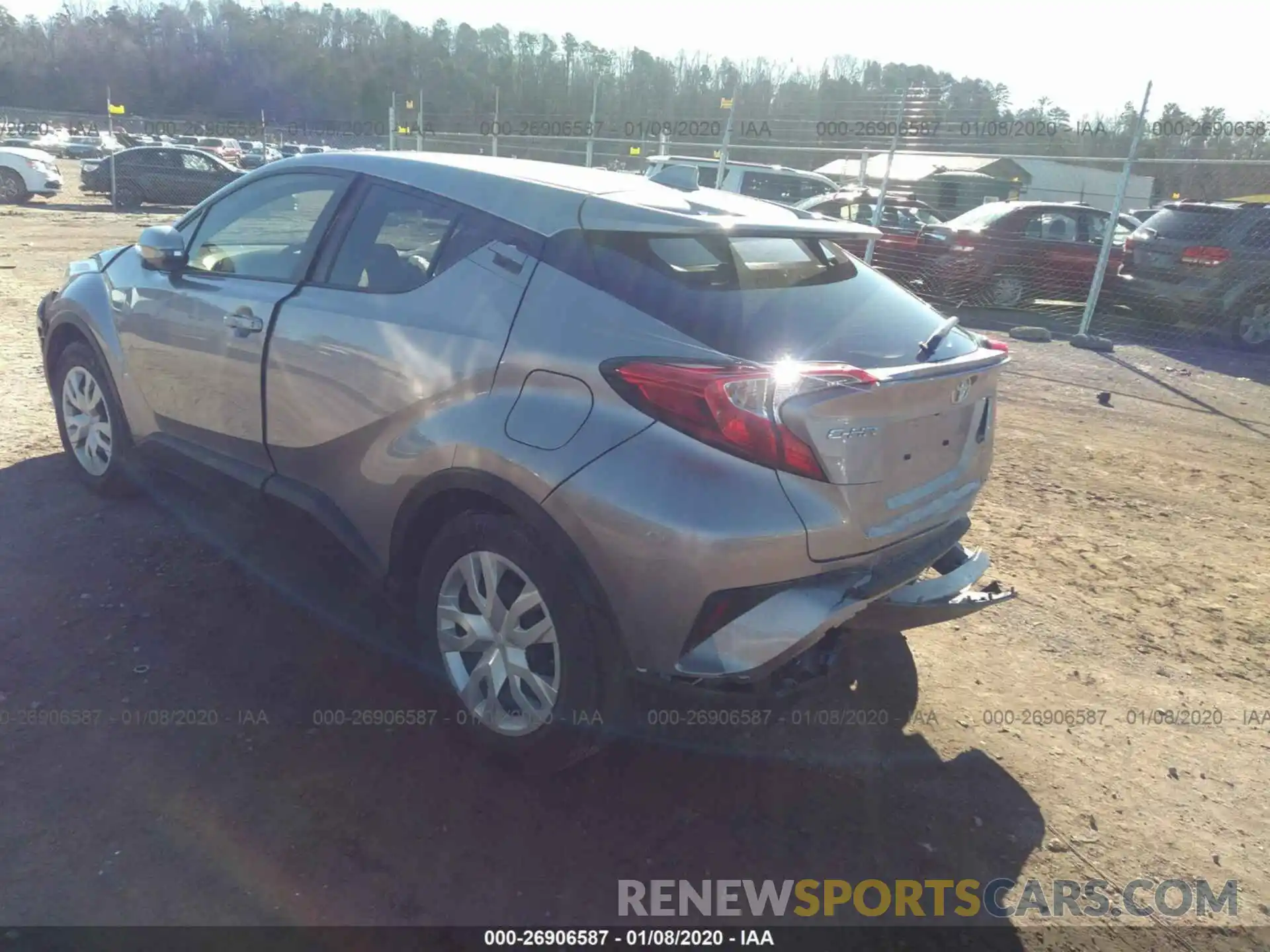 3 Photograph of a damaged car JTNKHMBX5K1055071 TOYOTA C-HR 2019