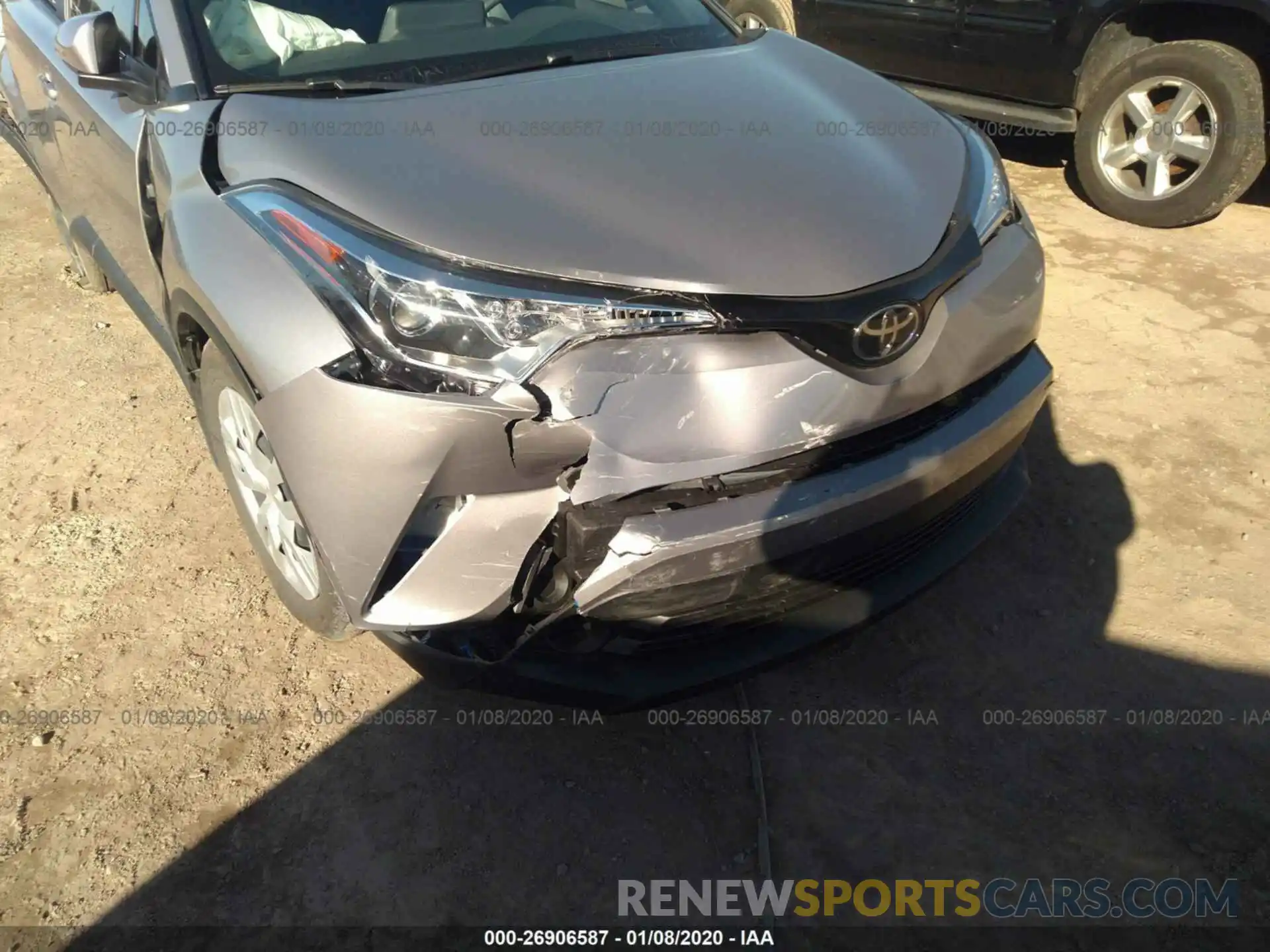 6 Photograph of a damaged car JTNKHMBX5K1055071 TOYOTA C-HR 2019