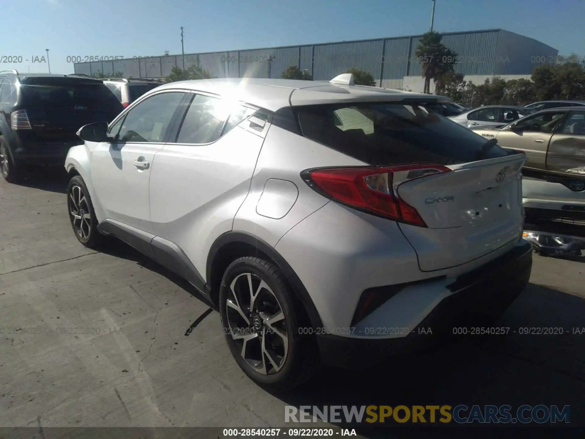 3 Photograph of a damaged car JTNKHMBX5K1055569 TOYOTA C-HR 2019