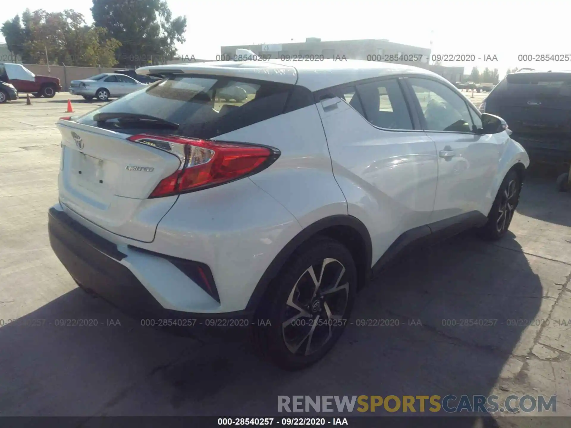 4 Photograph of a damaged car JTNKHMBX5K1055569 TOYOTA C-HR 2019