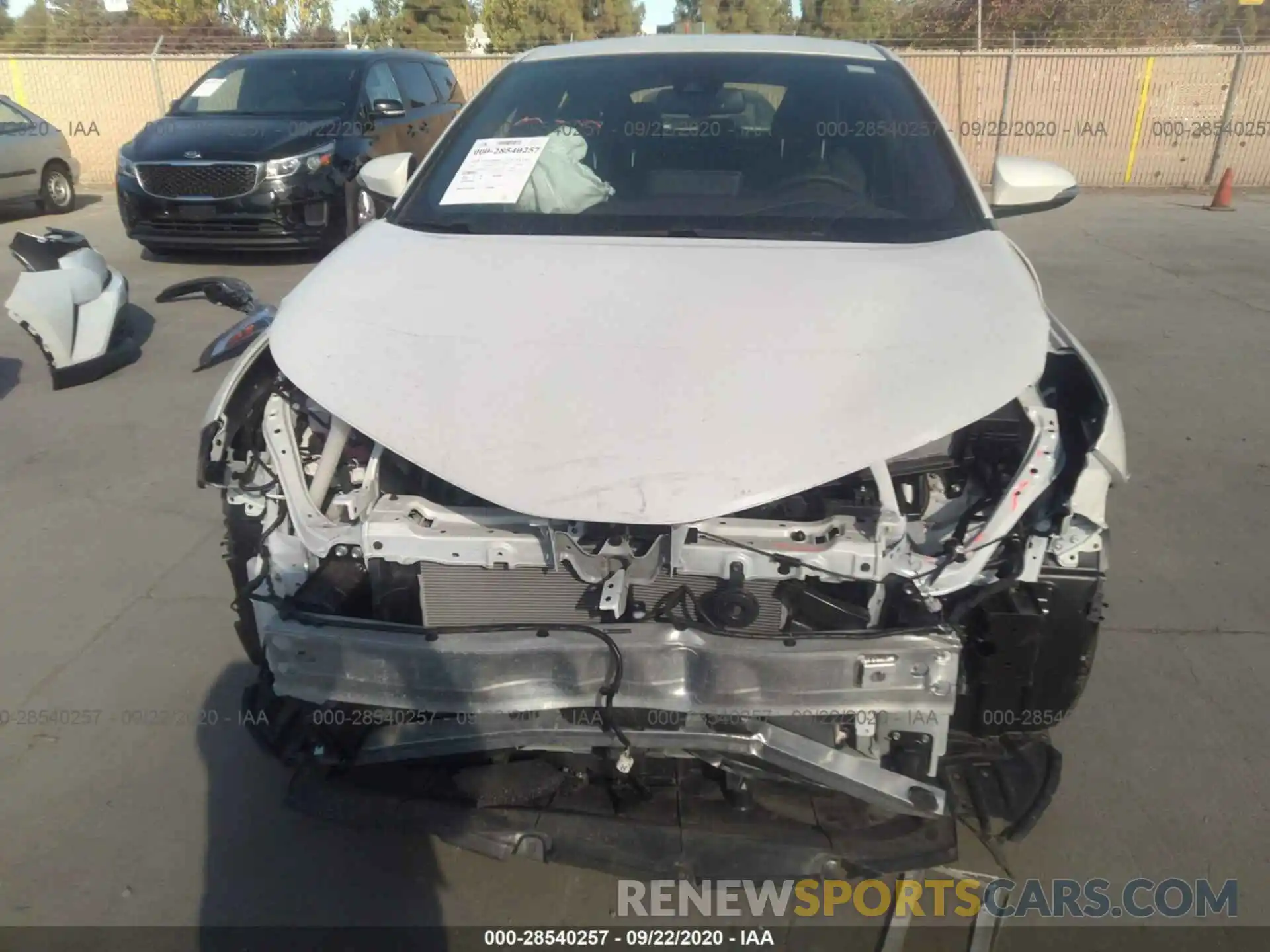 6 Photograph of a damaged car JTNKHMBX5K1055569 TOYOTA C-HR 2019