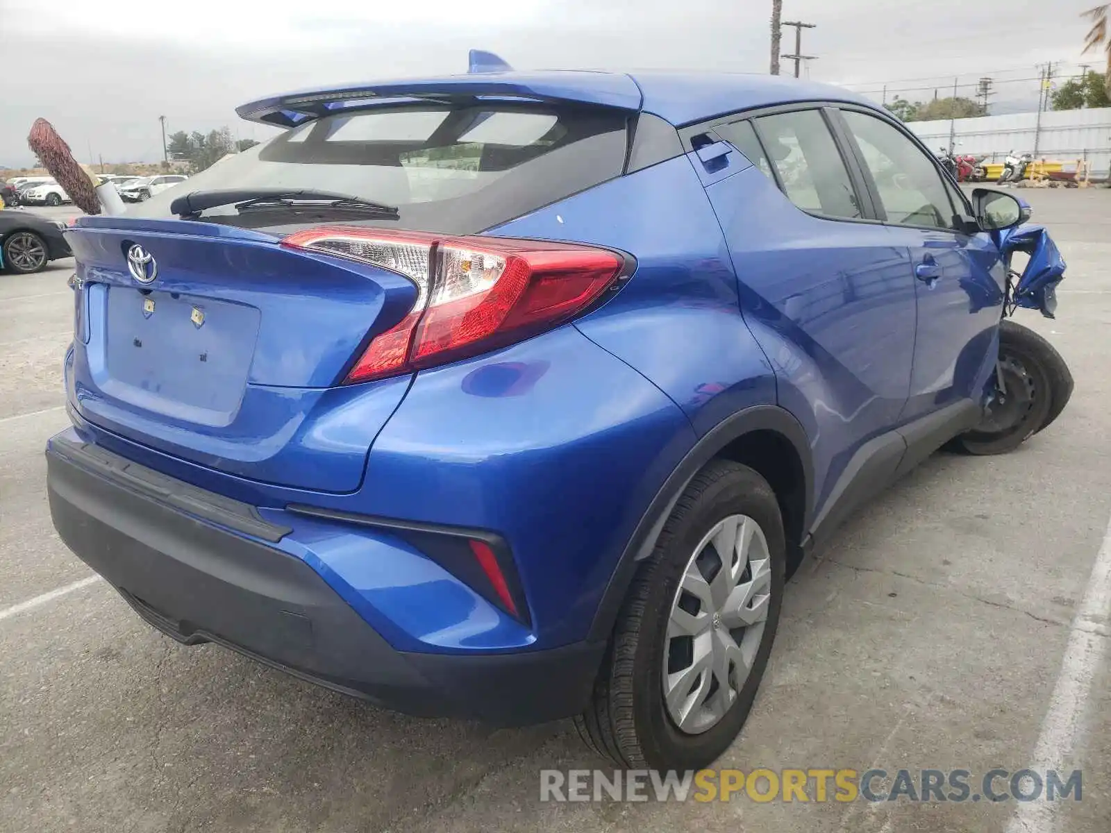 4 Photograph of a damaged car JTNKHMBX5K1055779 TOYOTA C-HR 2019