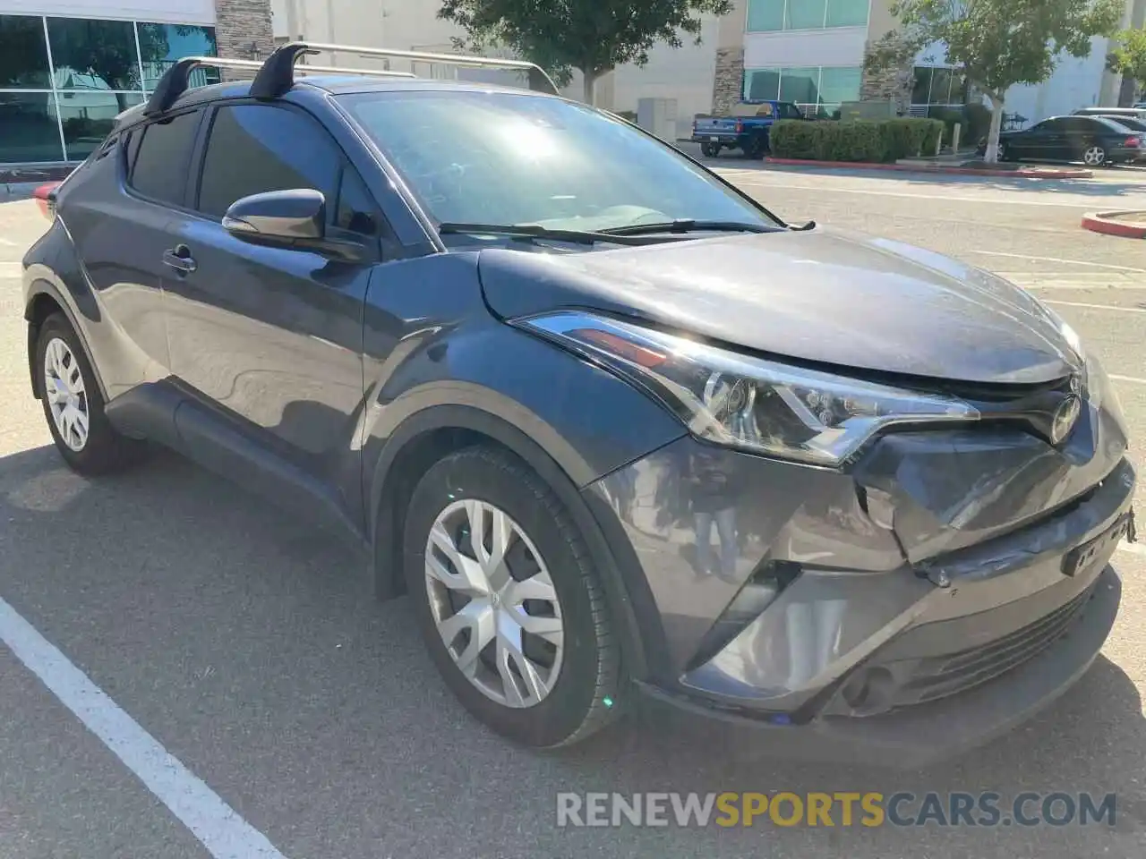 1 Photograph of a damaged car JTNKHMBX5K1056608 TOYOTA C-HR 2019