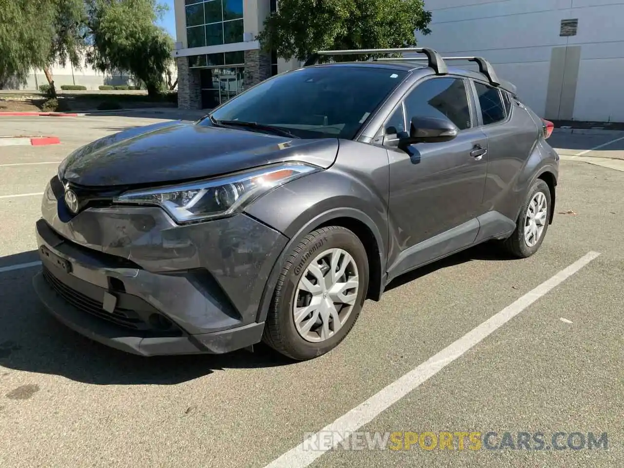 2 Photograph of a damaged car JTNKHMBX5K1056608 TOYOTA C-HR 2019