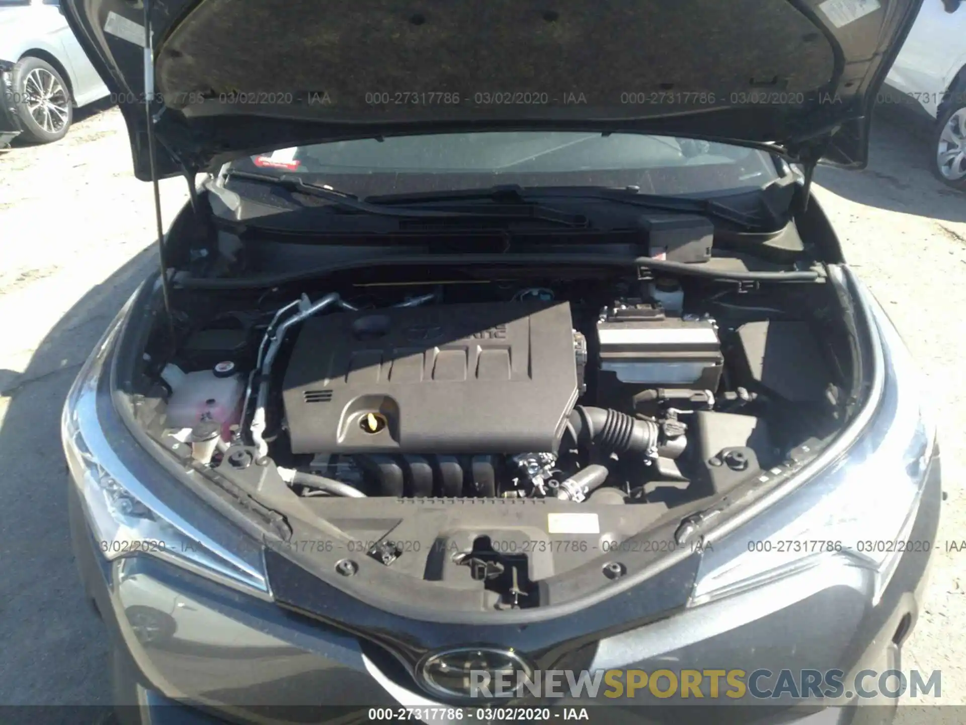 10 Photograph of a damaged car JTNKHMBX5K1056852 TOYOTA C-HR 2019