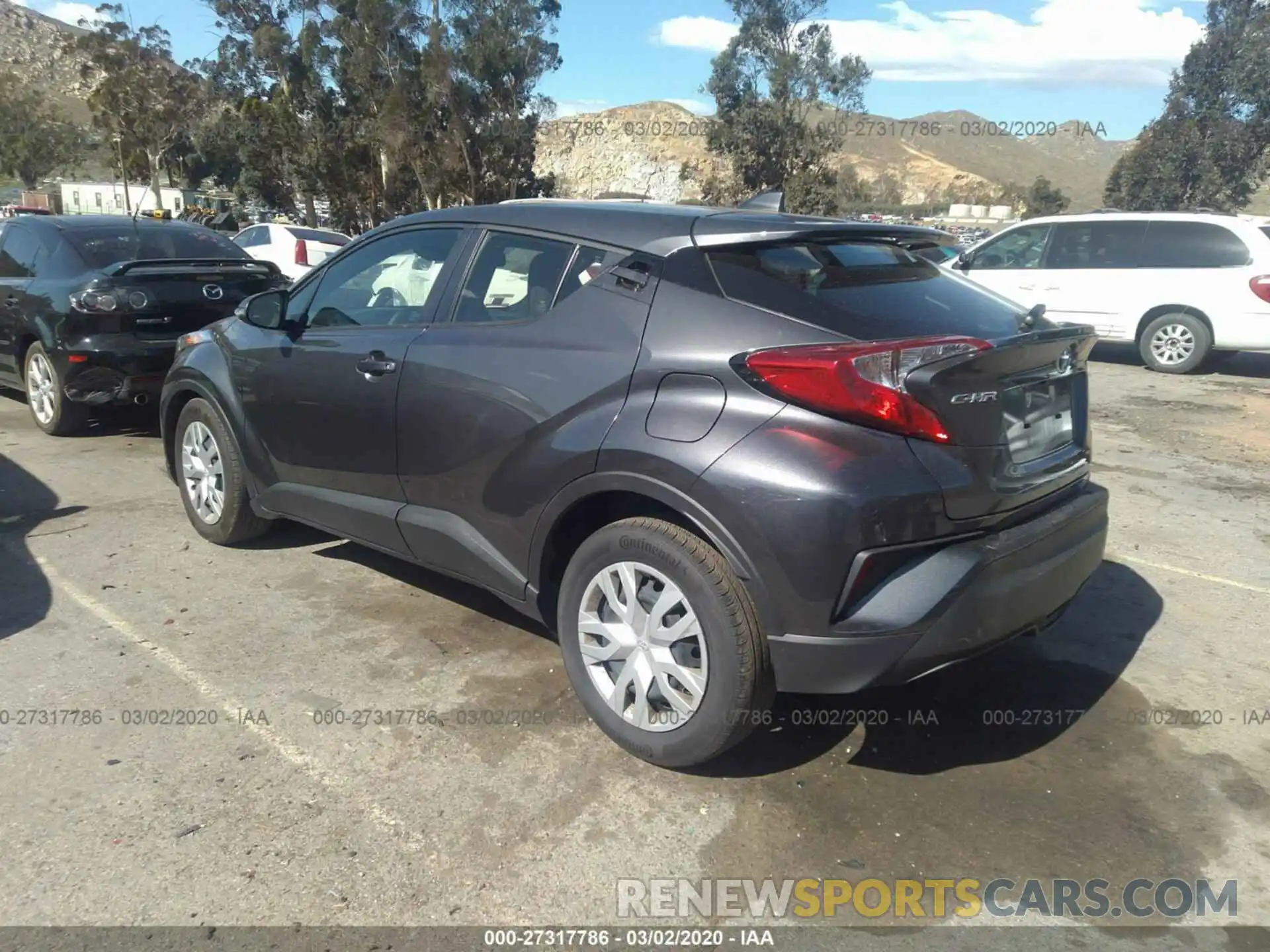 3 Photograph of a damaged car JTNKHMBX5K1056852 TOYOTA C-HR 2019