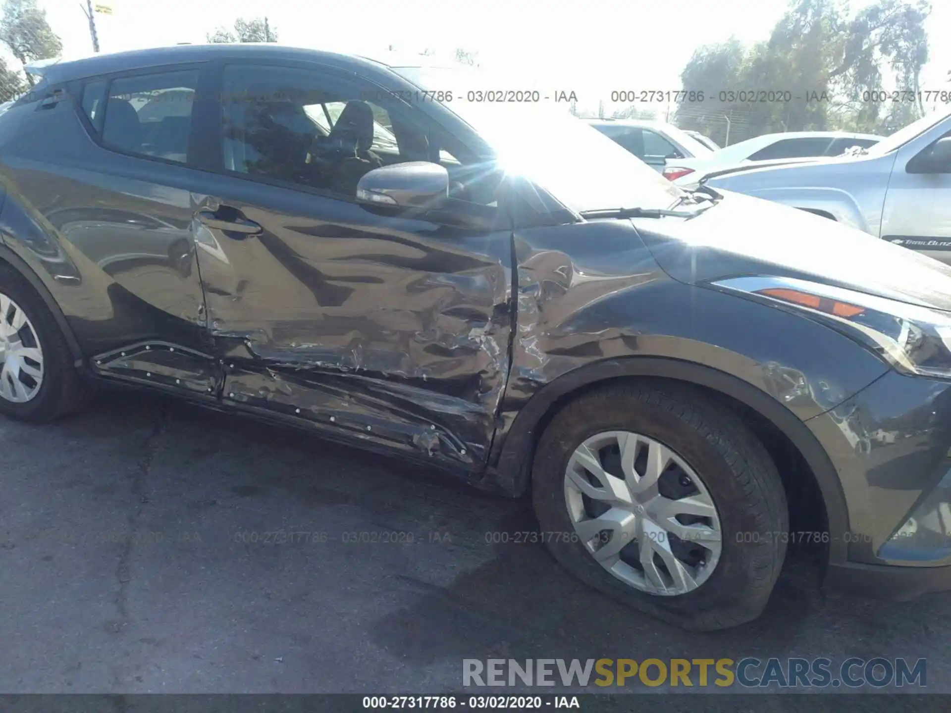 6 Photograph of a damaged car JTNKHMBX5K1056852 TOYOTA C-HR 2019