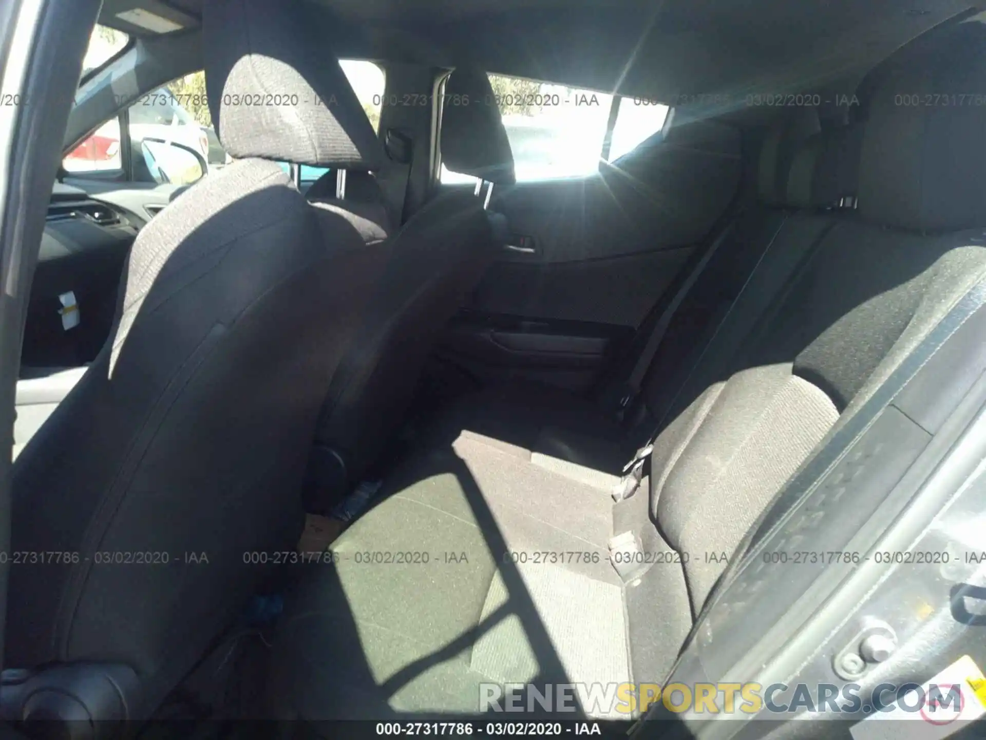 8 Photograph of a damaged car JTNKHMBX5K1056852 TOYOTA C-HR 2019