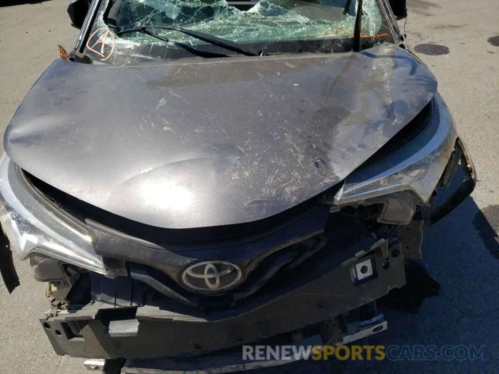 7 Photograph of a damaged car JTNKHMBX5K1057998 TOYOTA C-HR 2019