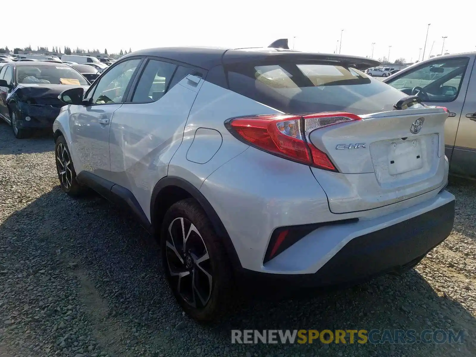 3 Photograph of a damaged car JTNKHMBX5K1058228 TOYOTA C-HR 2019