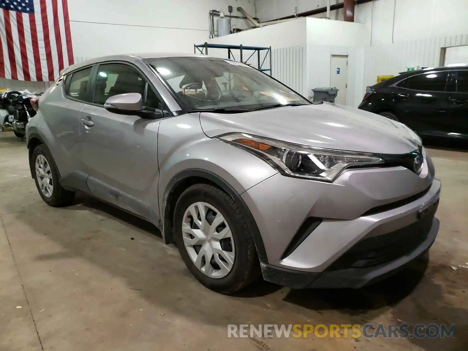 1 Photograph of a damaged car JTNKHMBX5K1058973 TOYOTA C-HR 2019