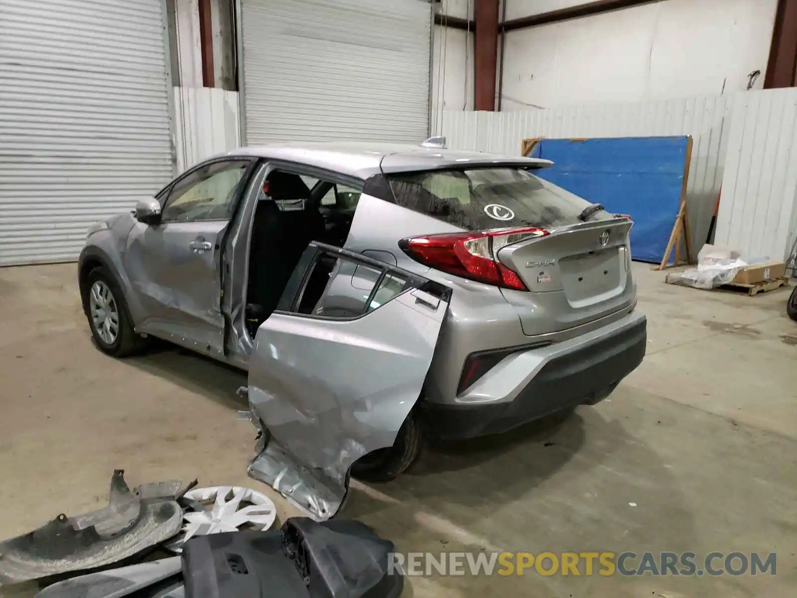 3 Photograph of a damaged car JTNKHMBX5K1058973 TOYOTA C-HR 2019