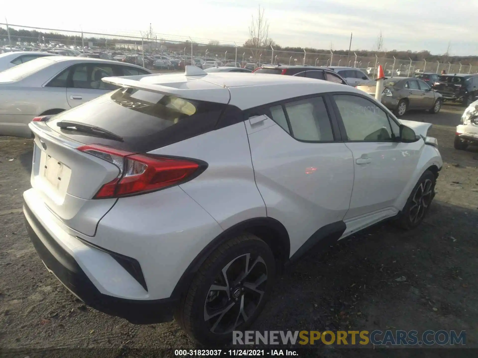 4 Photograph of a damaged car JTNKHMBX5K1059122 TOYOTA C-HR 2019