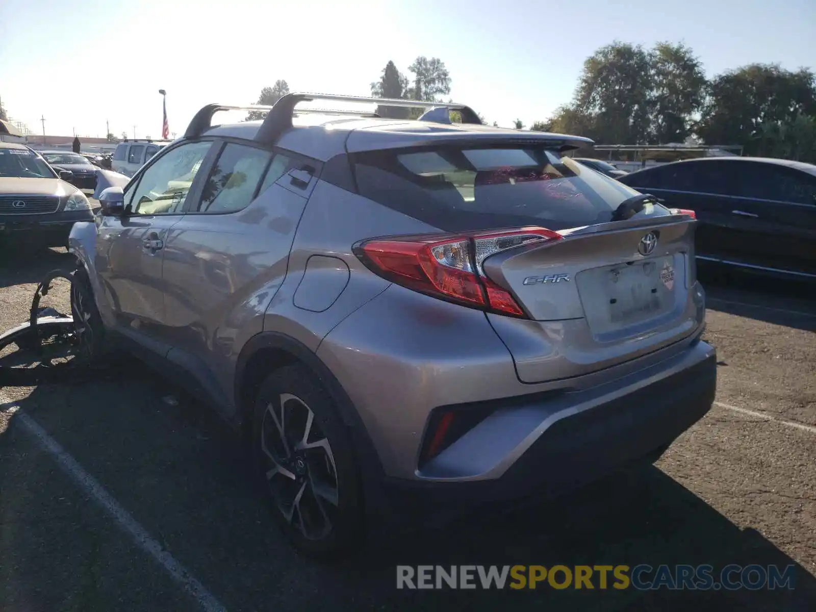 3 Photograph of a damaged car JTNKHMBX5K1061906 TOYOTA C-HR 2019