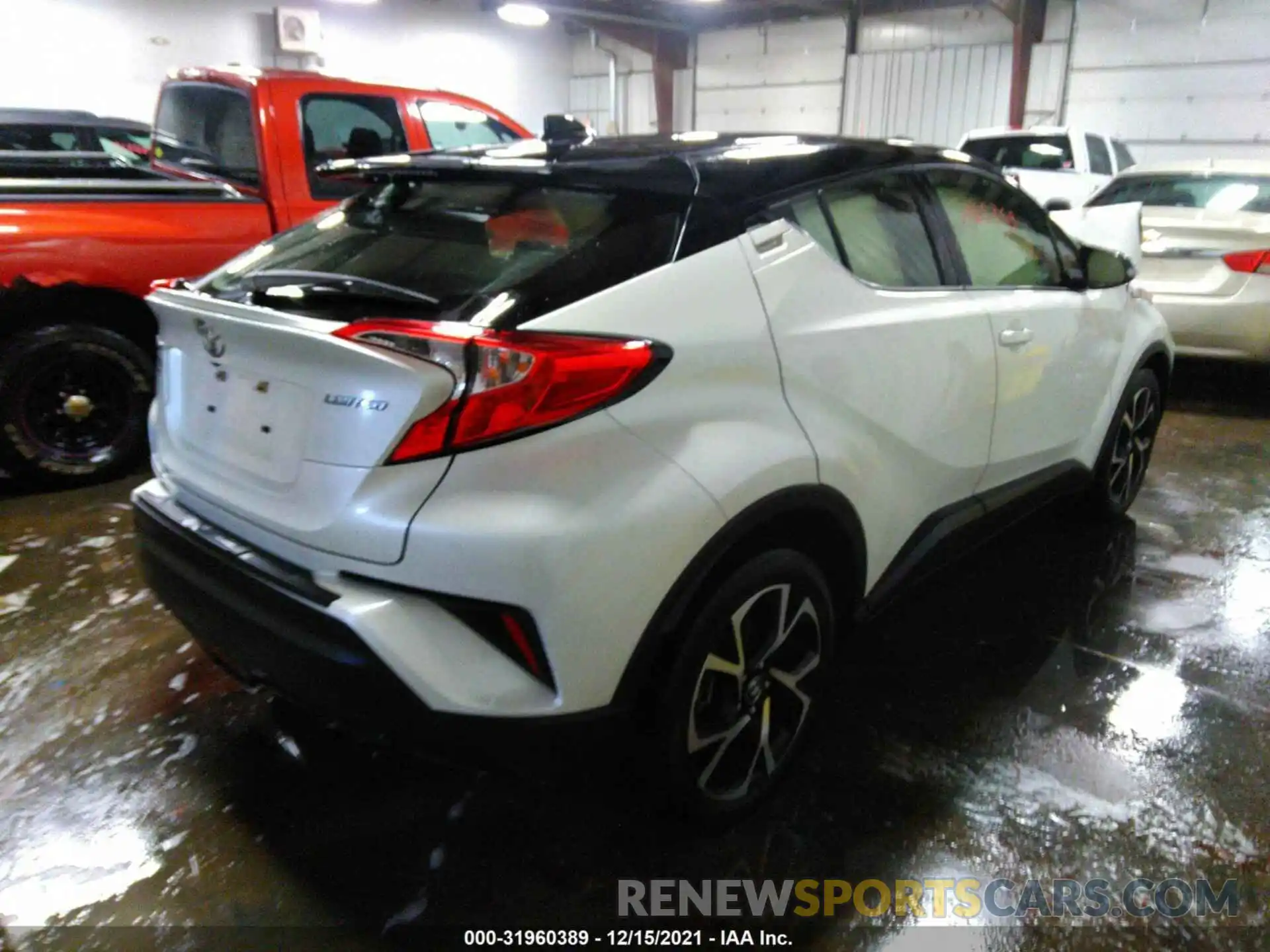 4 Photograph of a damaged car JTNKHMBX5K1062358 TOYOTA C-HR 2019