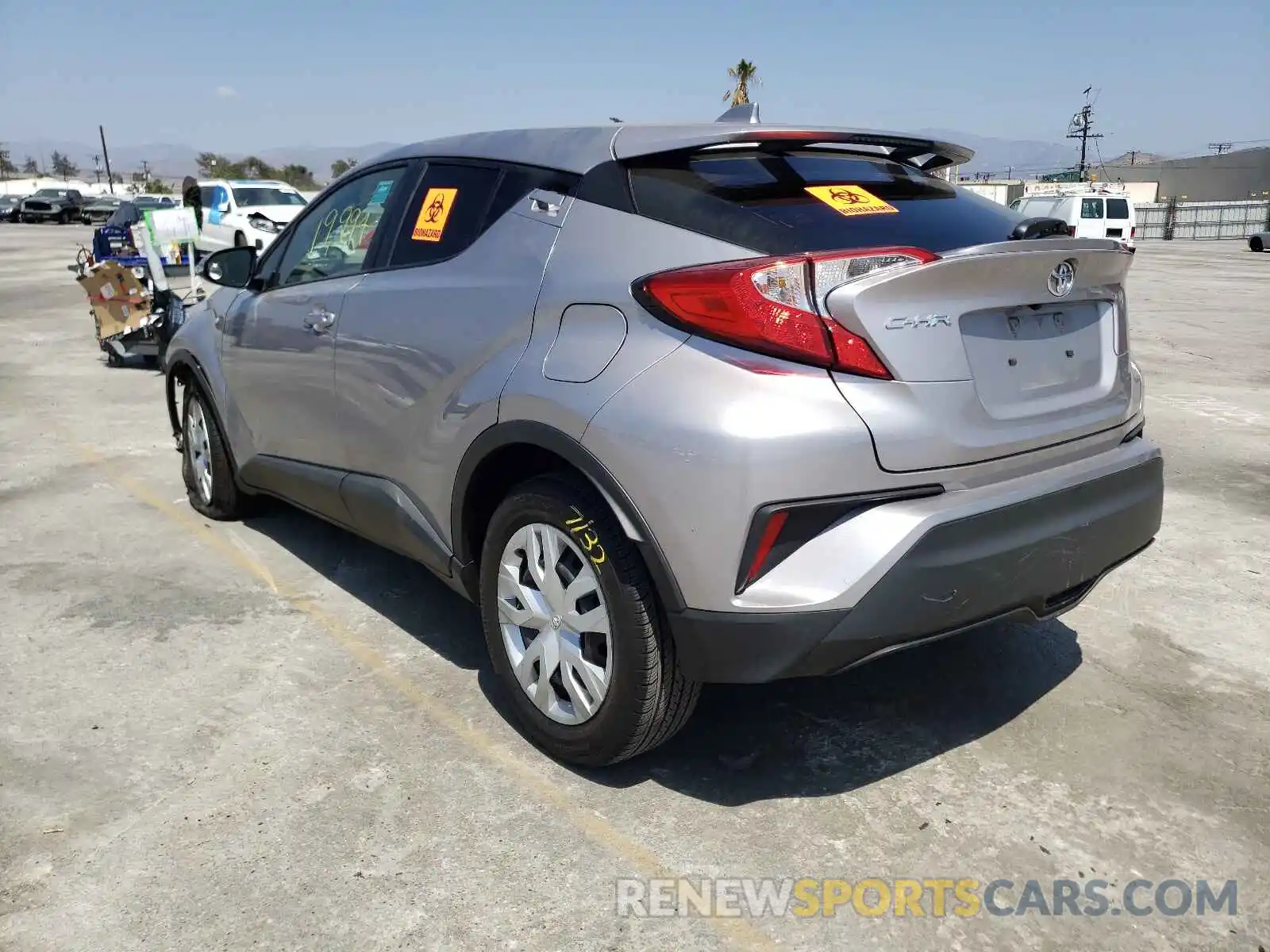 3 Photograph of a damaged car JTNKHMBX6K1012035 TOYOTA C-HR 2019