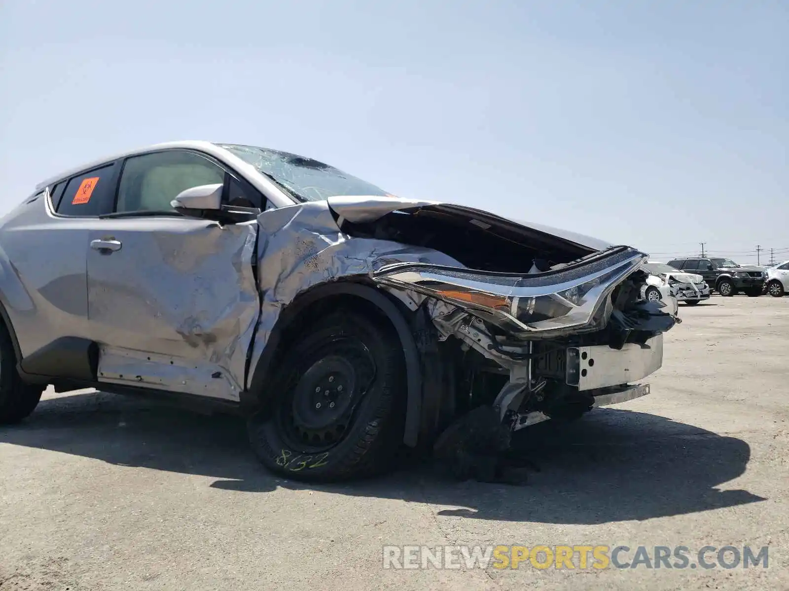 9 Photograph of a damaged car JTNKHMBX6K1012035 TOYOTA C-HR 2019