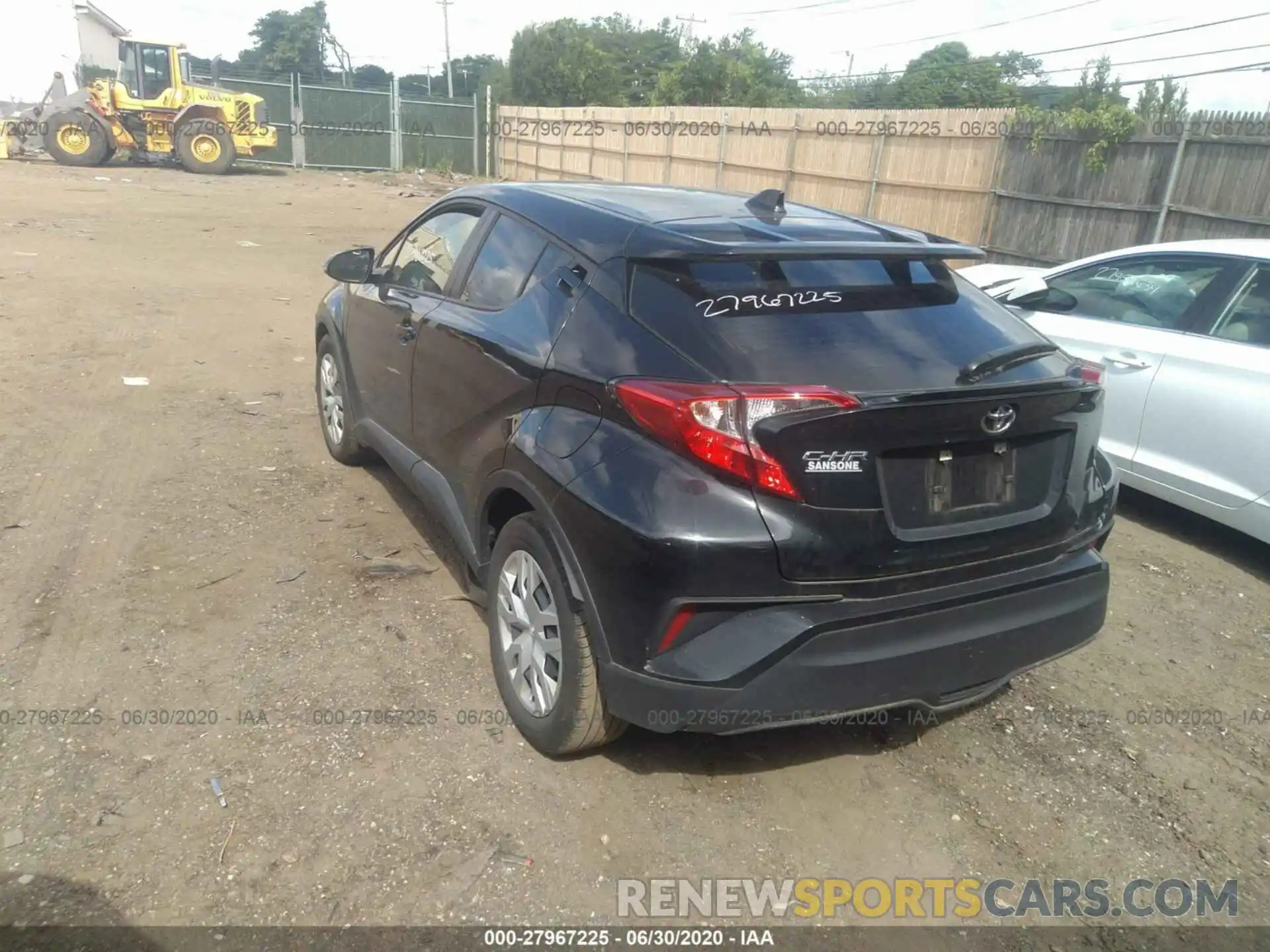 3 Photograph of a damaged car JTNKHMBX6K1015842 TOYOTA C-HR 2019