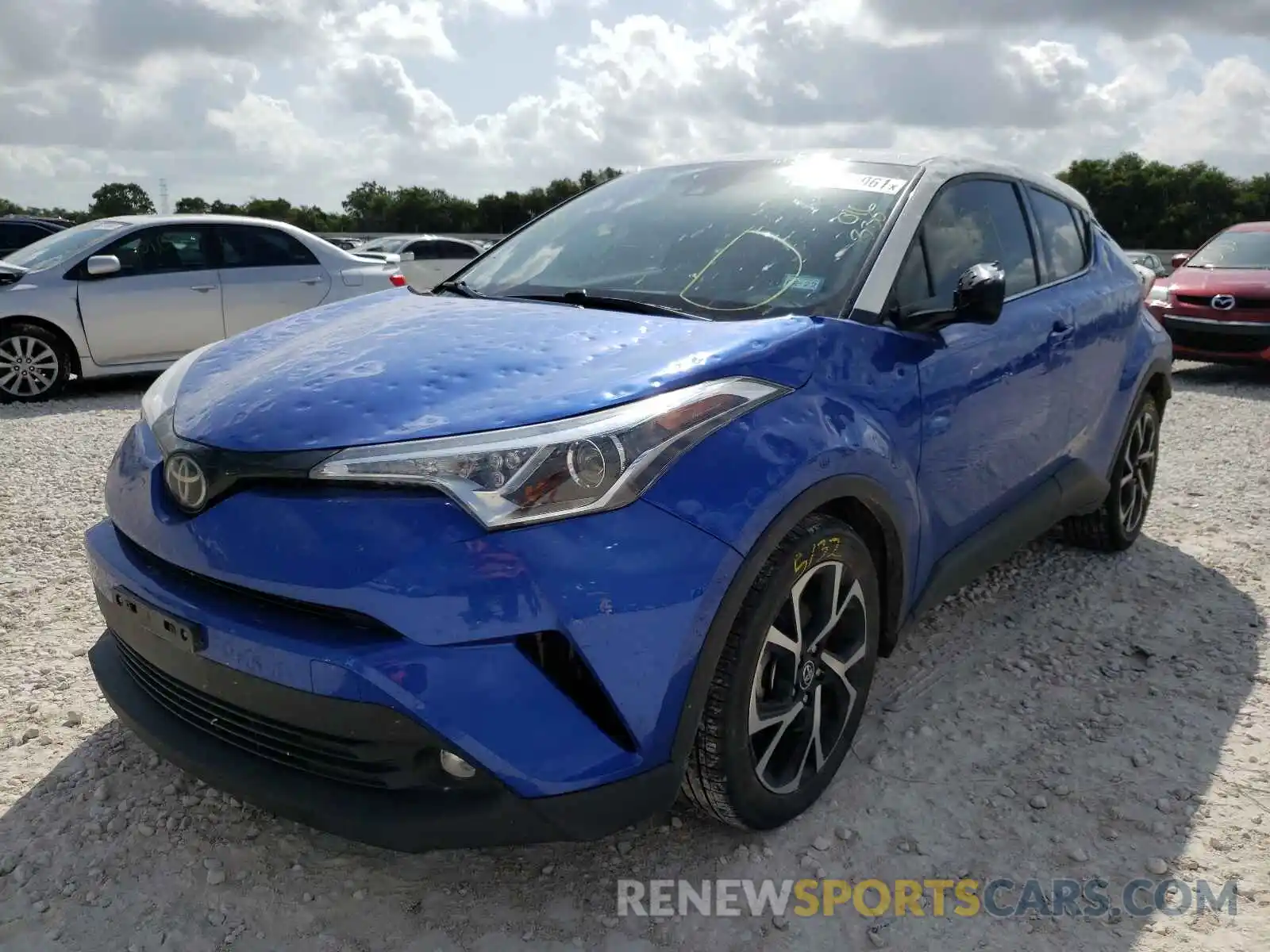 2 Photograph of a damaged car JTNKHMBX6K1016330 TOYOTA C-HR 2019