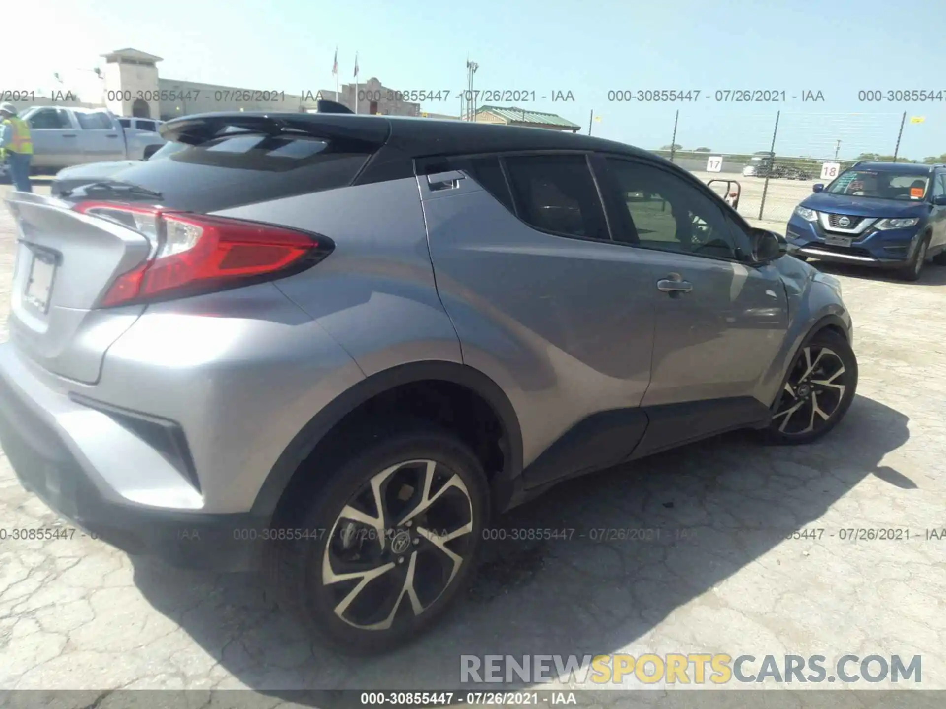 4 Photograph of a damaged car JTNKHMBX6K1017414 TOYOTA C-HR 2019