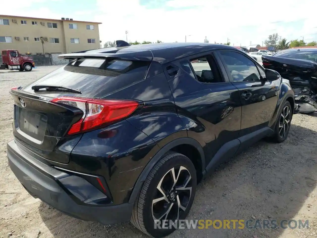 4 Photograph of a damaged car JTNKHMBX6K1019423 TOYOTA C-HR 2019