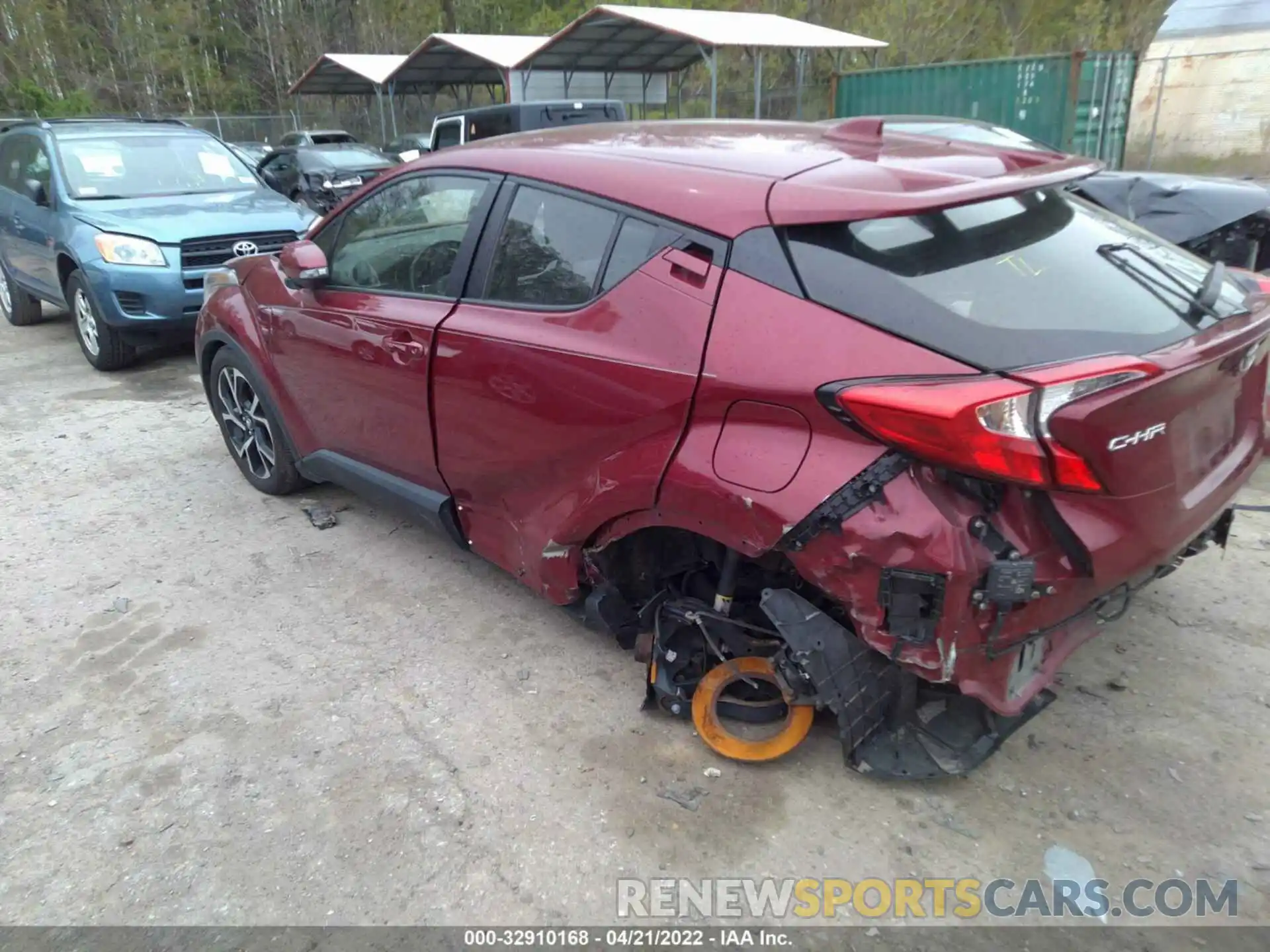 3 Photograph of a damaged car JTNKHMBX6K1019714 TOYOTA C-HR 2019