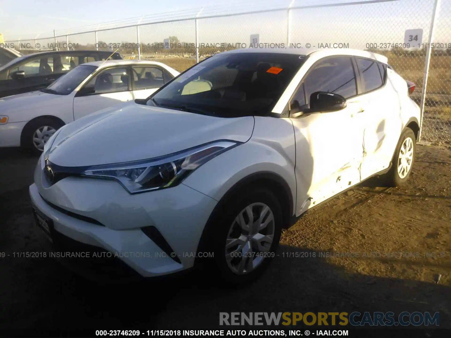 2 Photograph of a damaged car JTNKHMBX6K1021480 TOYOTA C-HR 2019