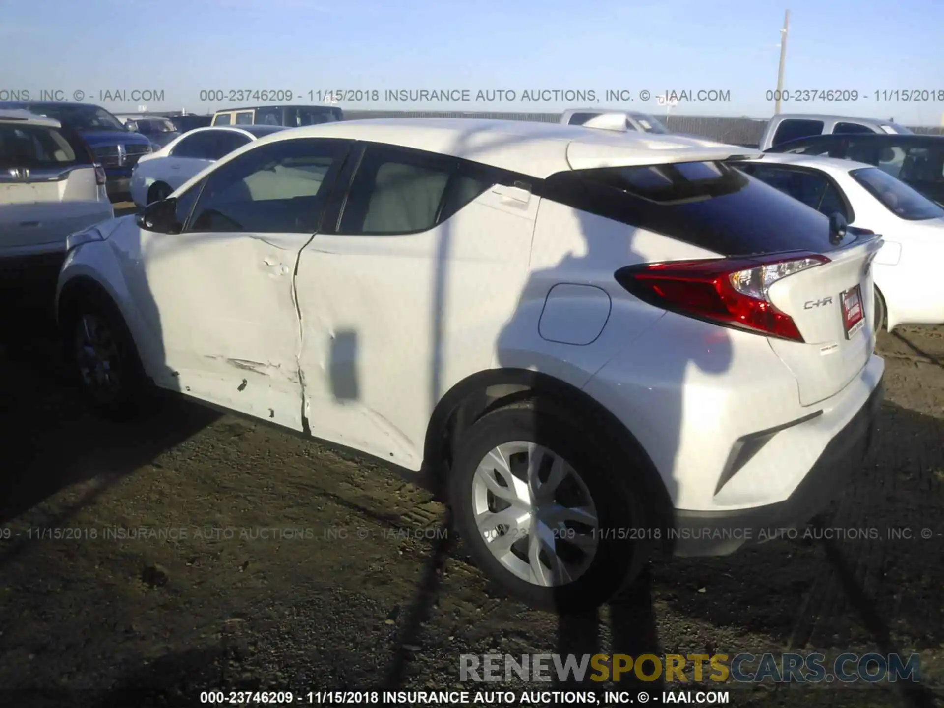 3 Photograph of a damaged car JTNKHMBX6K1021480 TOYOTA C-HR 2019