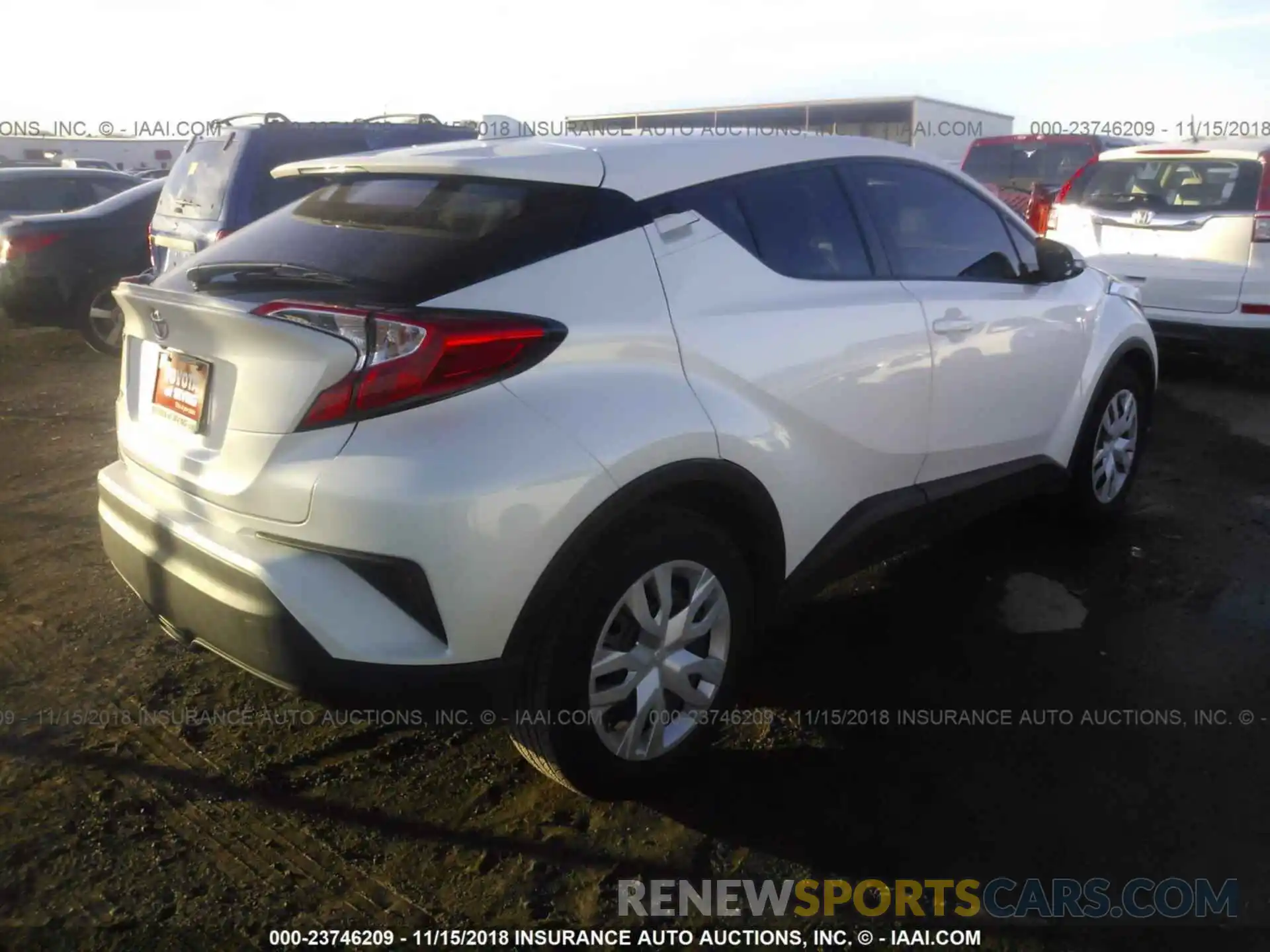 4 Photograph of a damaged car JTNKHMBX6K1021480 TOYOTA C-HR 2019