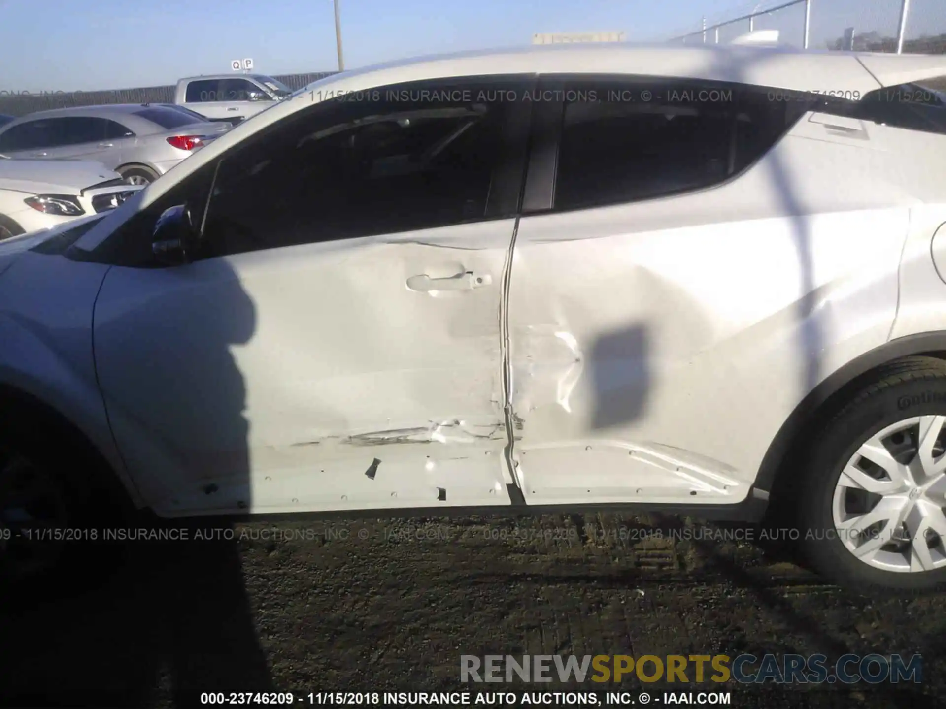 6 Photograph of a damaged car JTNKHMBX6K1021480 TOYOTA C-HR 2019