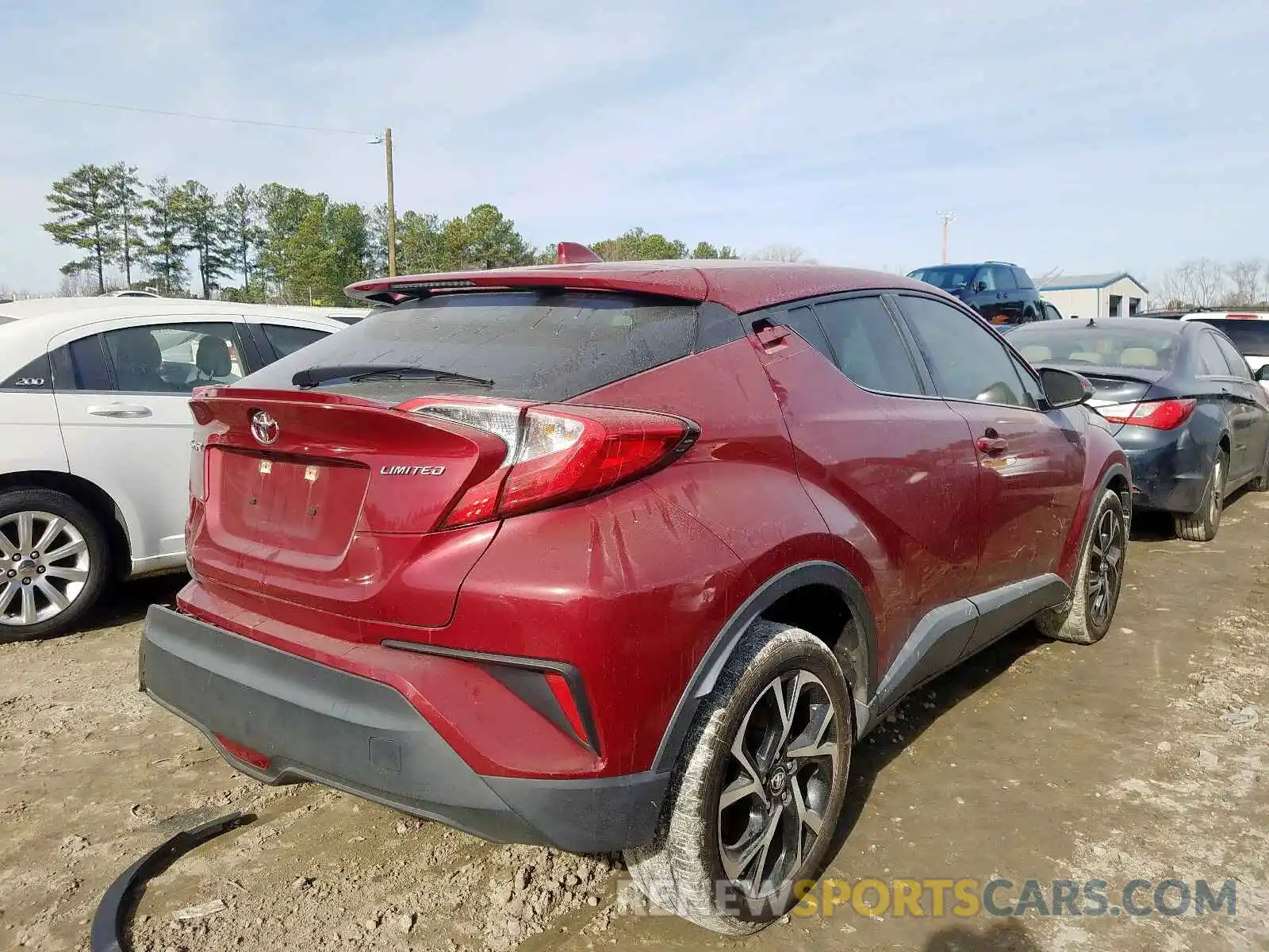 4 Photograph of a damaged car JTNKHMBX6K1021589 TOYOTA C-HR 2019