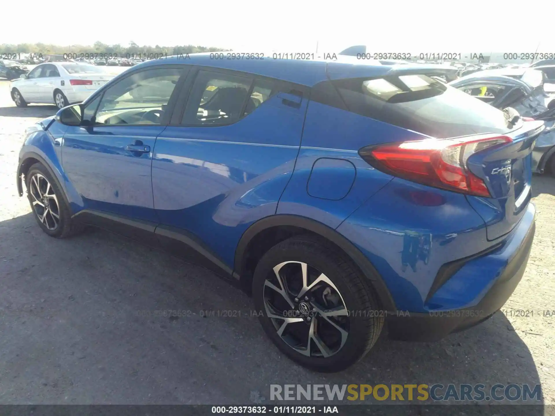 3 Photograph of a damaged car JTNKHMBX6K1021687 TOYOTA C-HR 2019