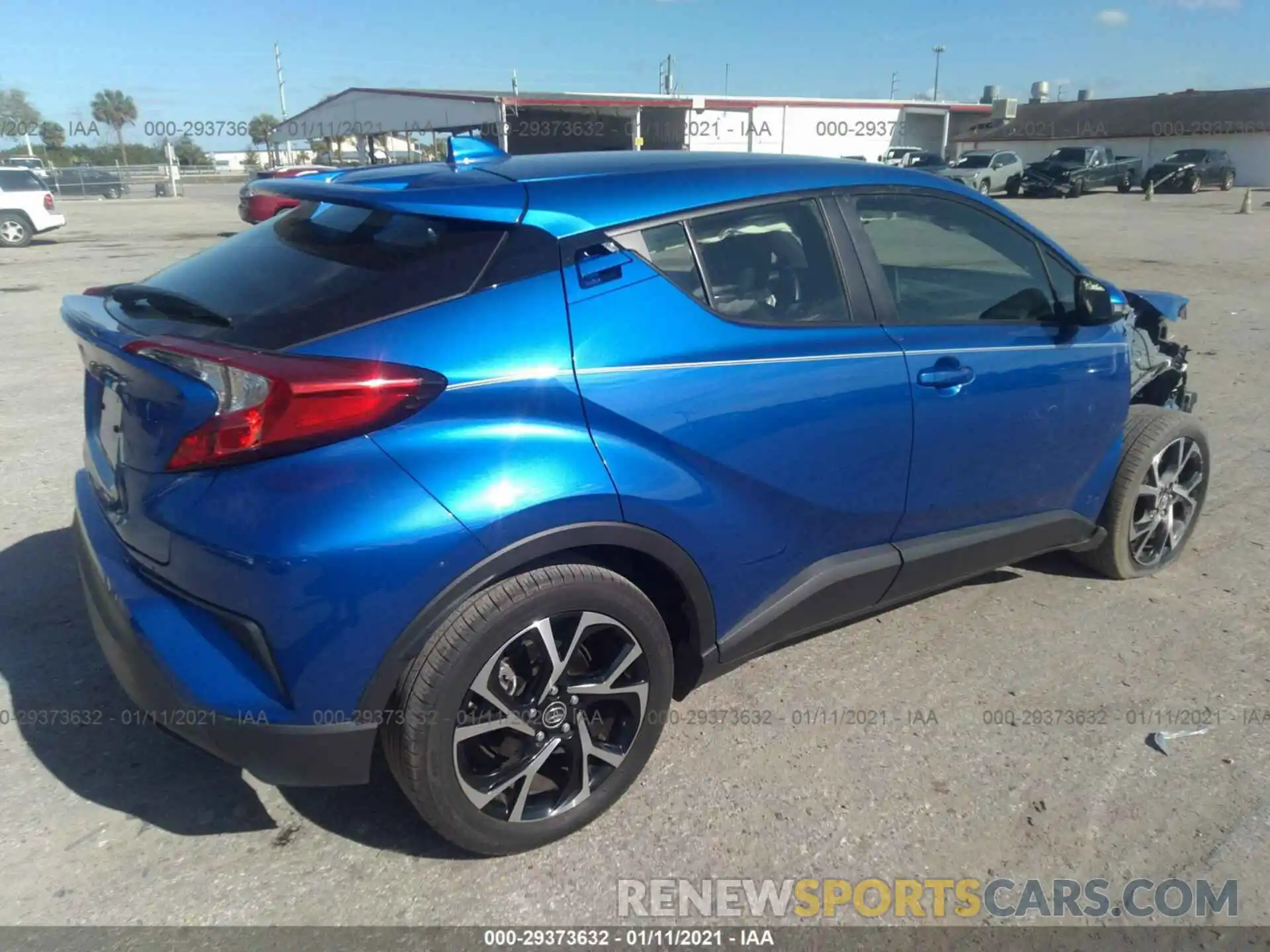 4 Photograph of a damaged car JTNKHMBX6K1021687 TOYOTA C-HR 2019