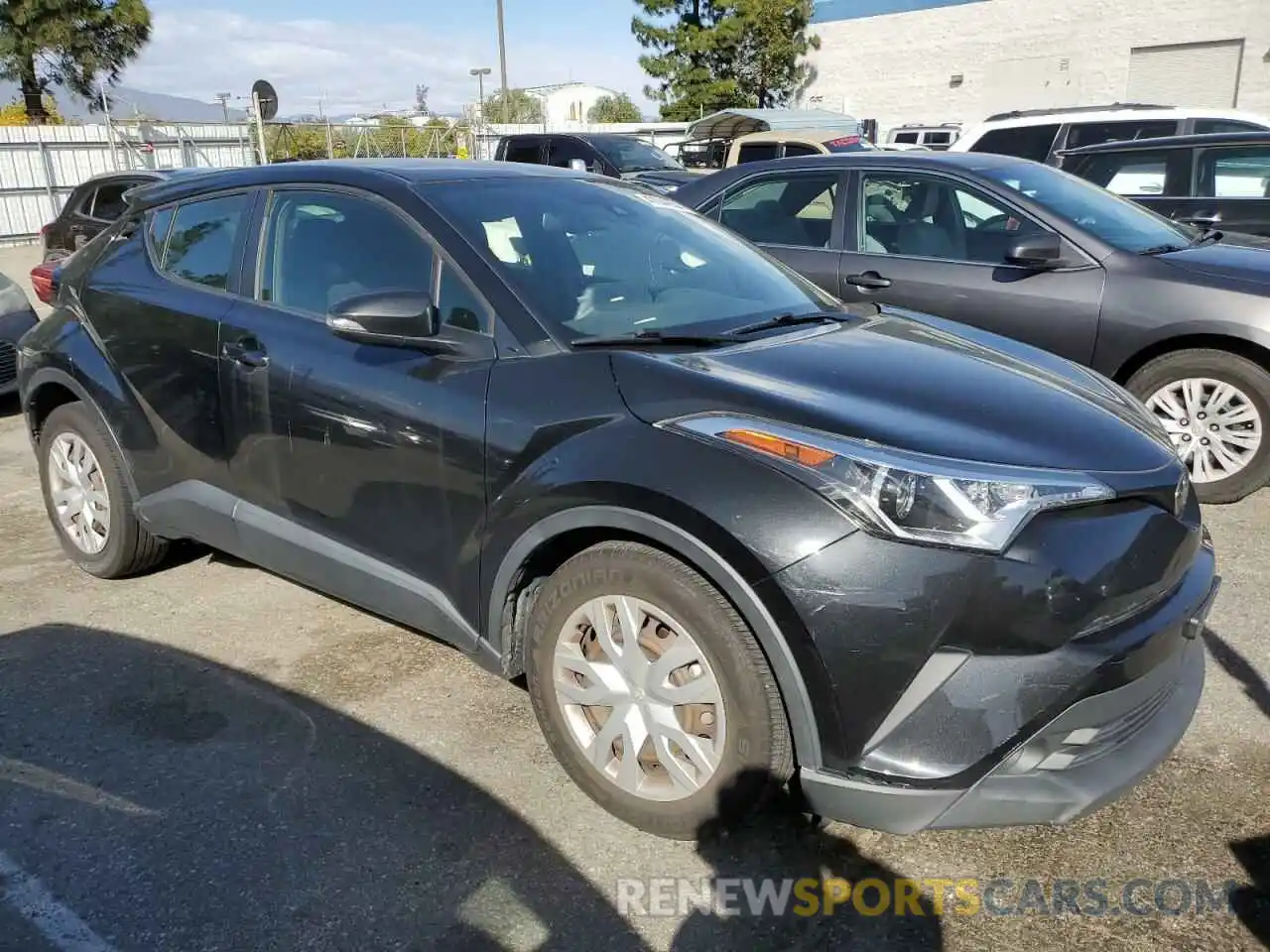 4 Photograph of a damaged car JTNKHMBX6K1022225 TOYOTA C-HR 2019