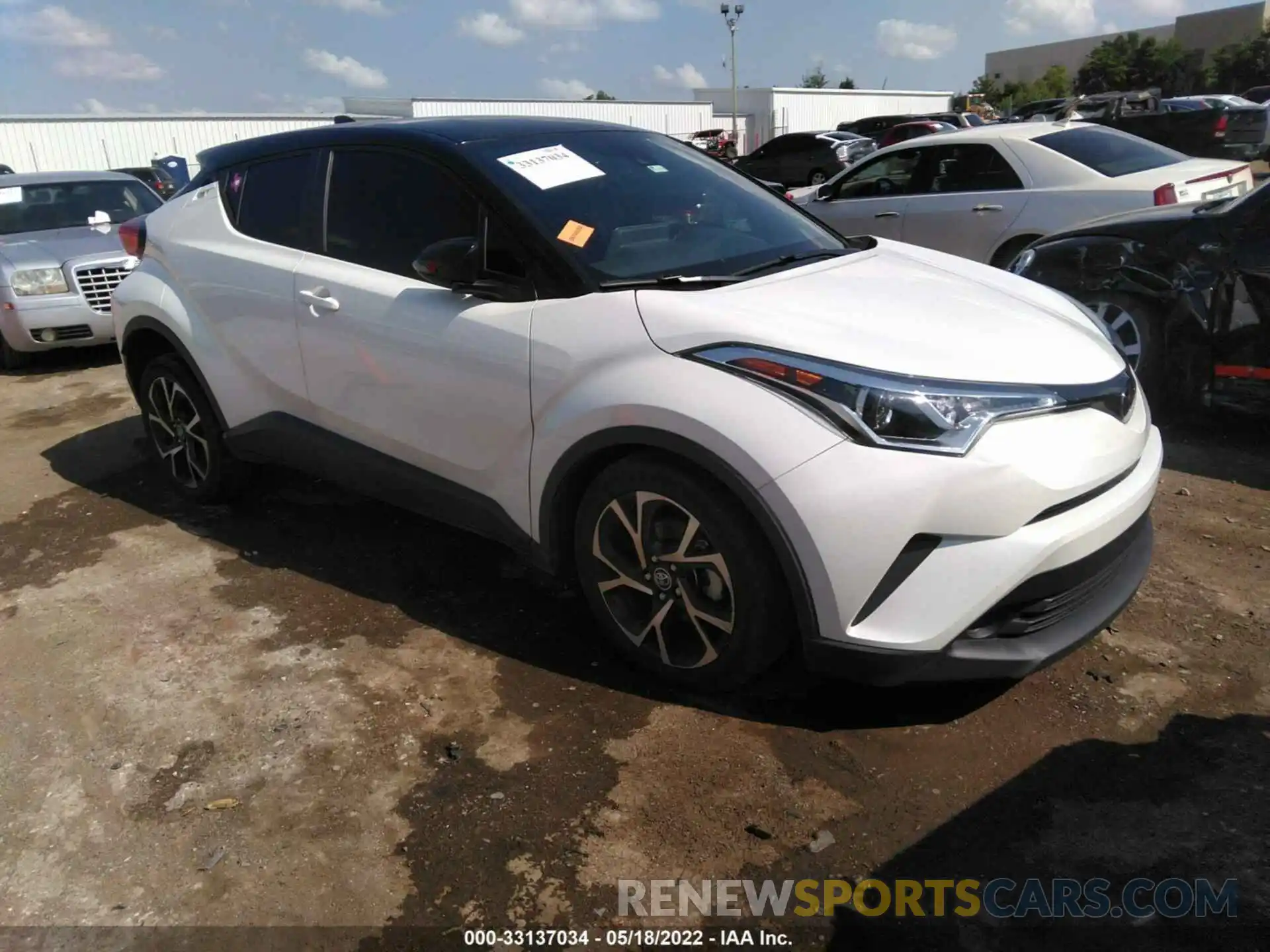 1 Photograph of a damaged car JTNKHMBX6K1023066 TOYOTA C-HR 2019