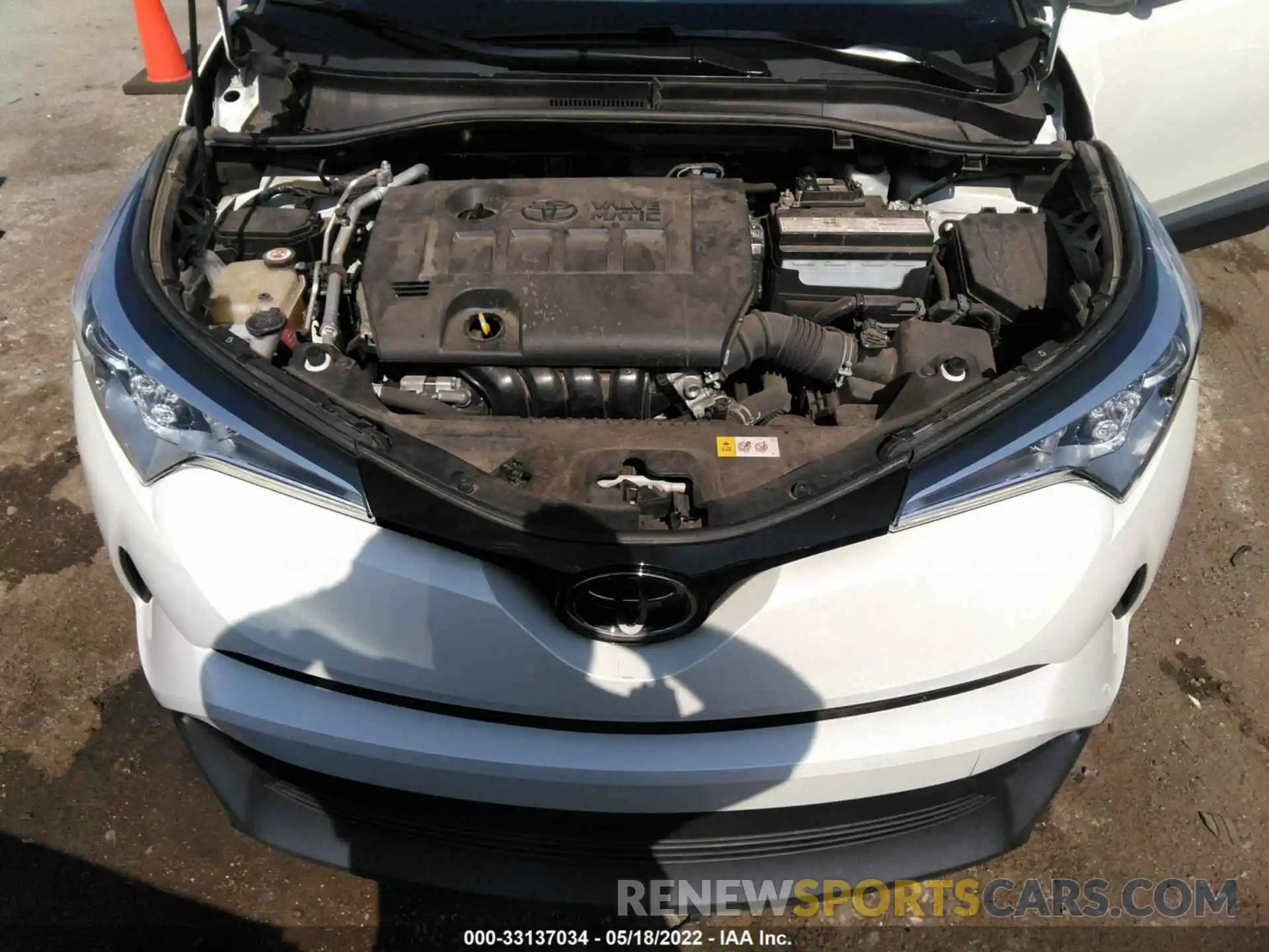 10 Photograph of a damaged car JTNKHMBX6K1023066 TOYOTA C-HR 2019