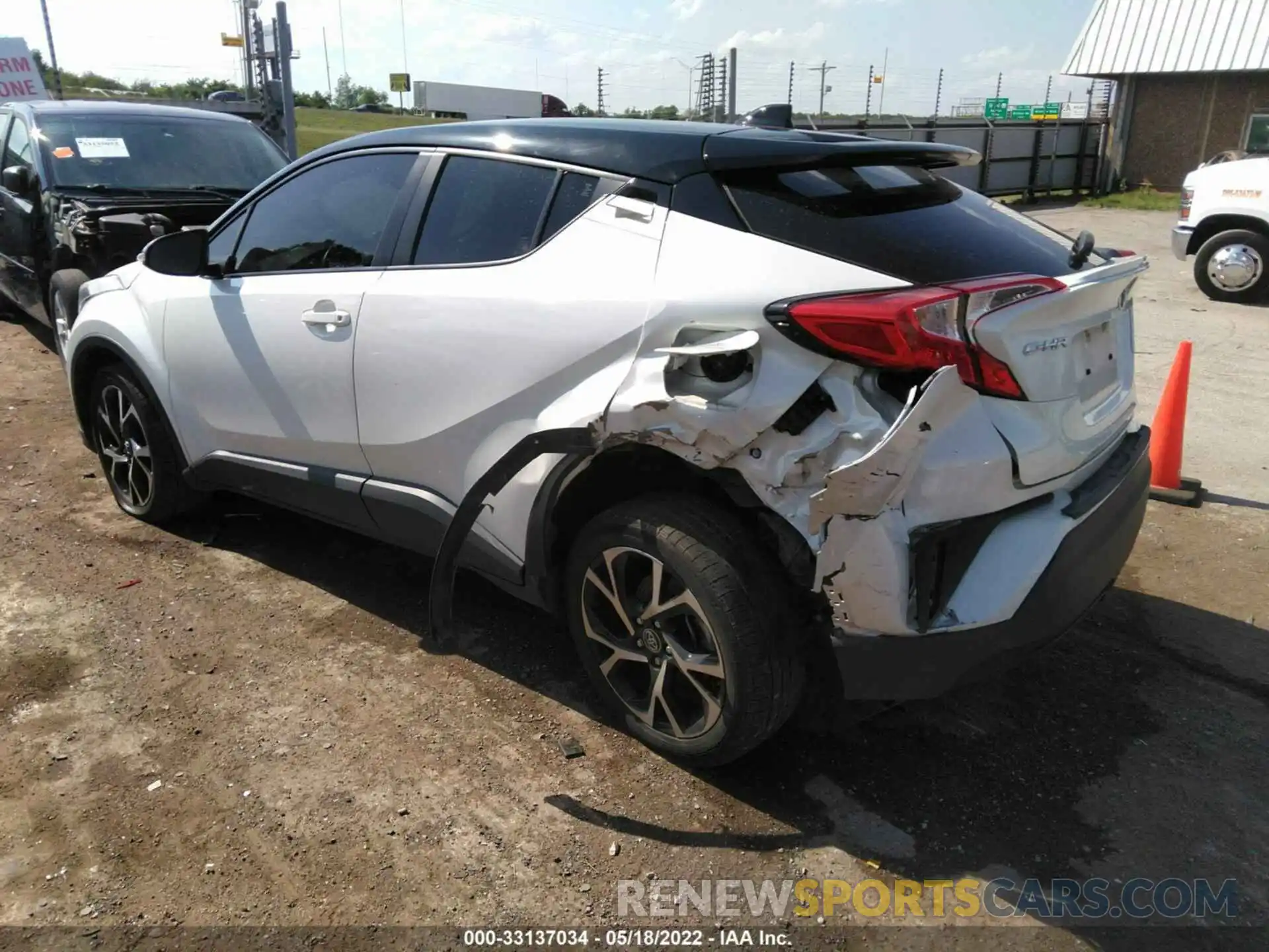 3 Photograph of a damaged car JTNKHMBX6K1023066 TOYOTA C-HR 2019