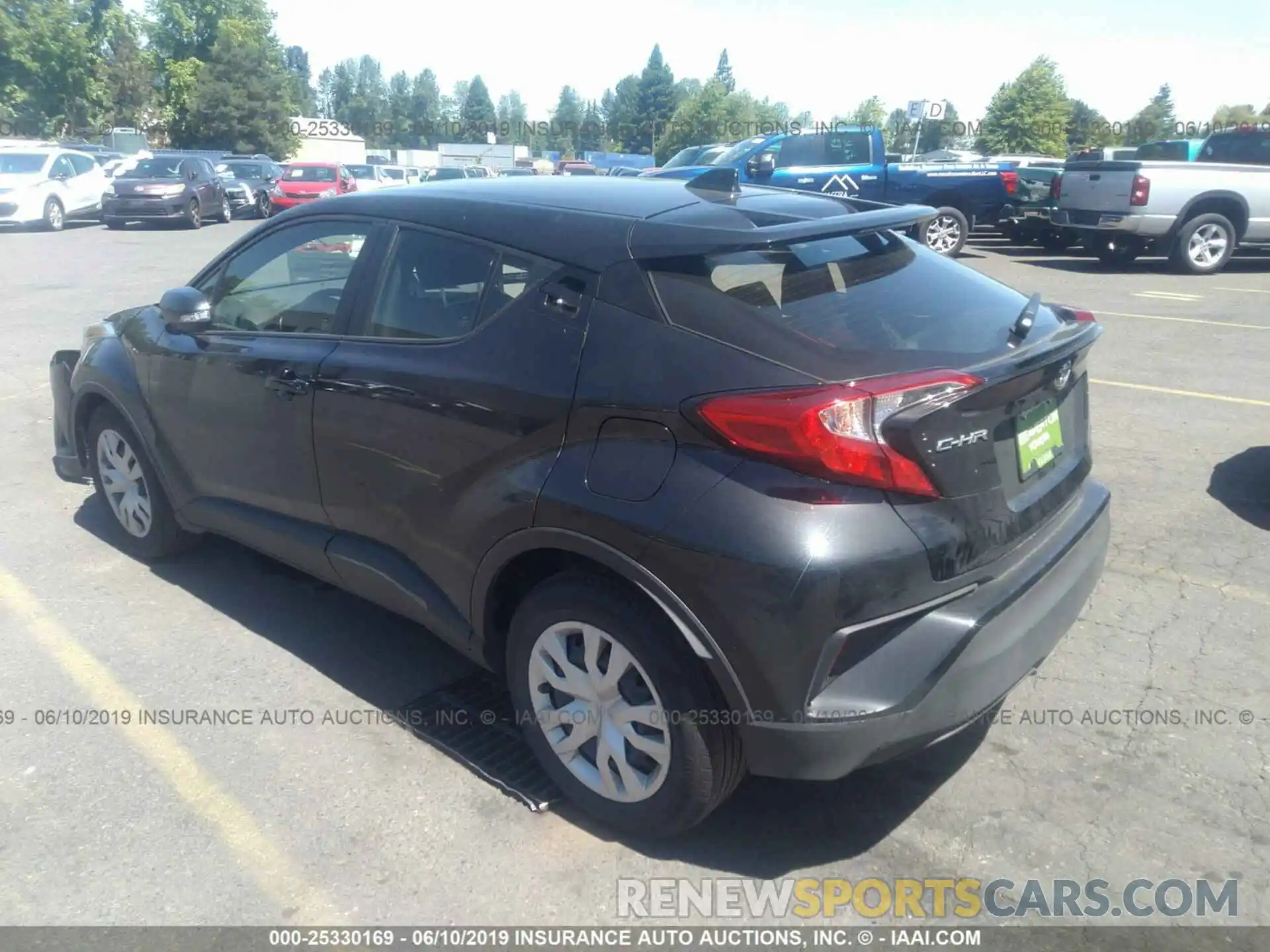 3 Photograph of a damaged car JTNKHMBX6K1023536 TOYOTA C-HR 2019