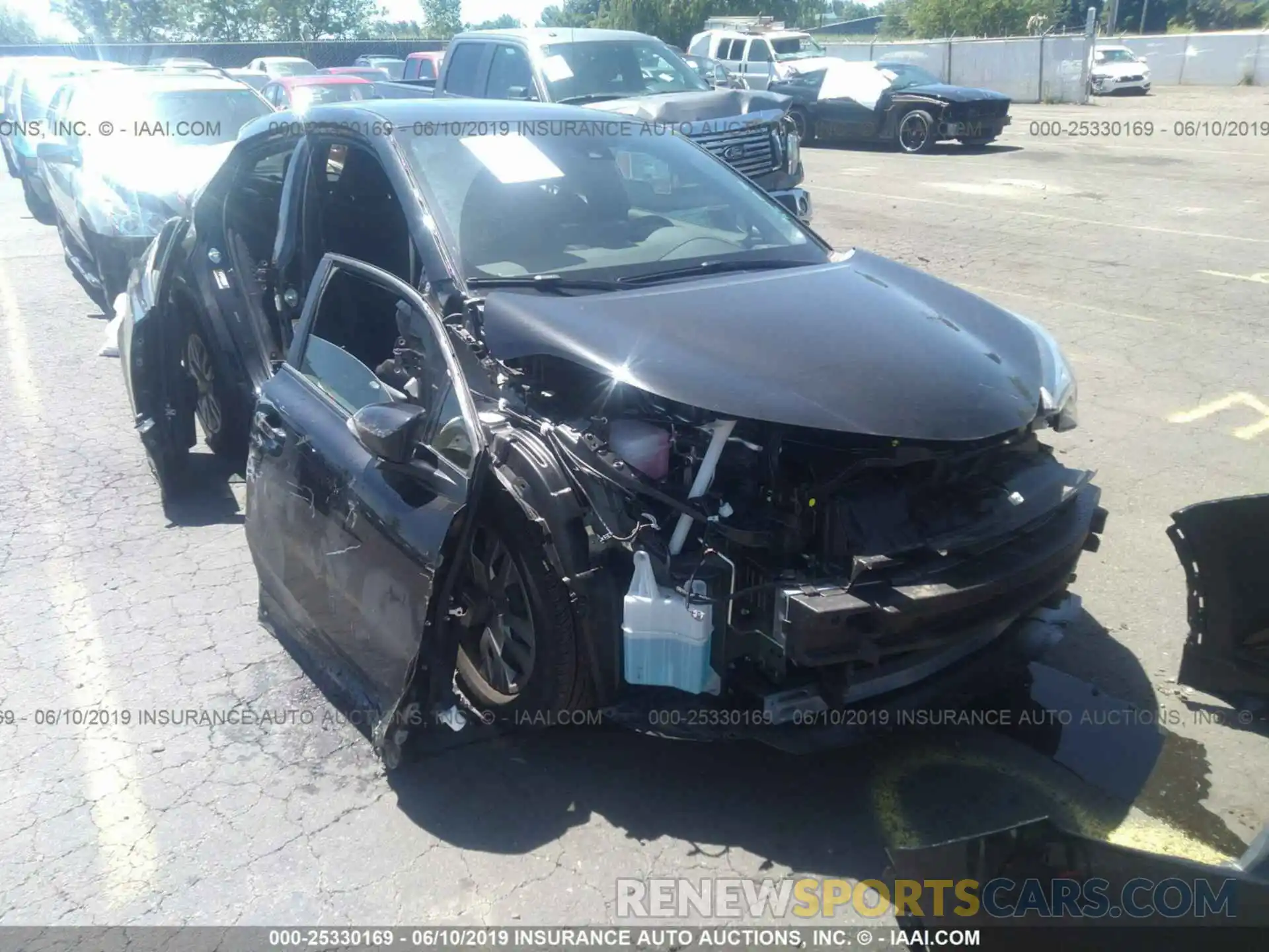 6 Photograph of a damaged car JTNKHMBX6K1023536 TOYOTA C-HR 2019