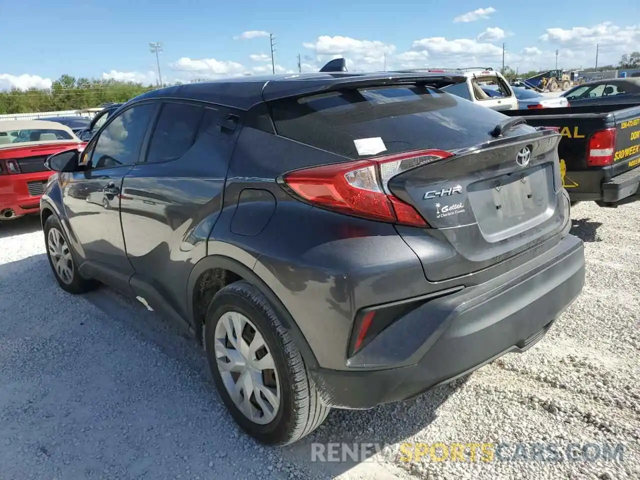 3 Photograph of a damaged car JTNKHMBX6K1024881 TOYOTA C-HR 2019