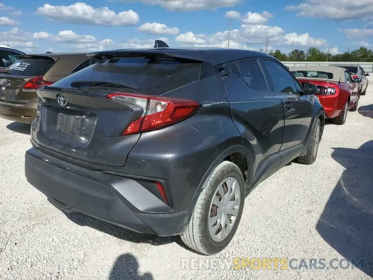 4 Photograph of a damaged car JTNKHMBX6K1024881 TOYOTA C-HR 2019