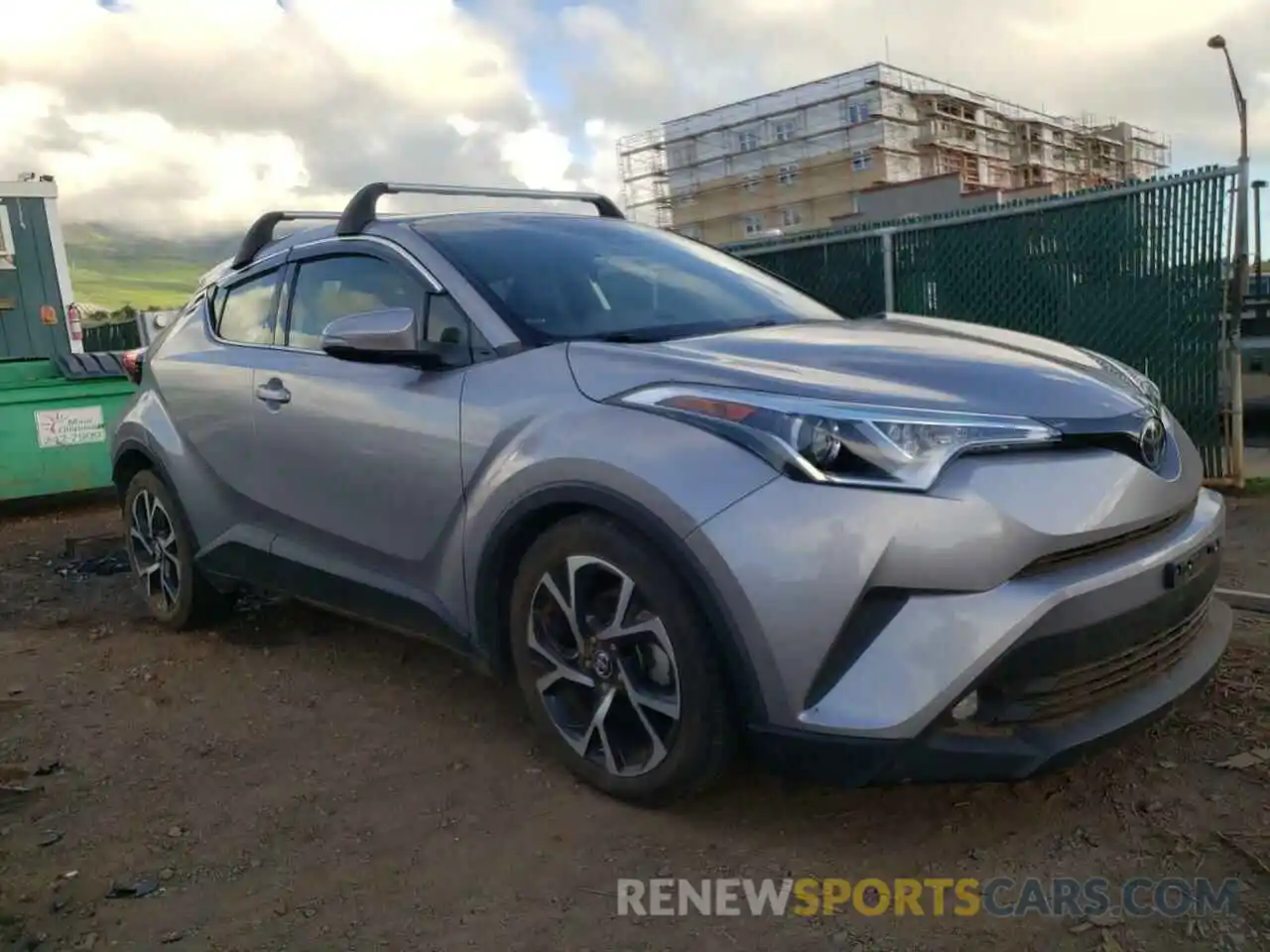 1 Photograph of a damaged car JTNKHMBX6K1025027 TOYOTA C-HR 2019