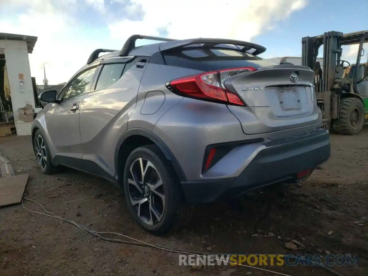 3 Photograph of a damaged car JTNKHMBX6K1025027 TOYOTA C-HR 2019