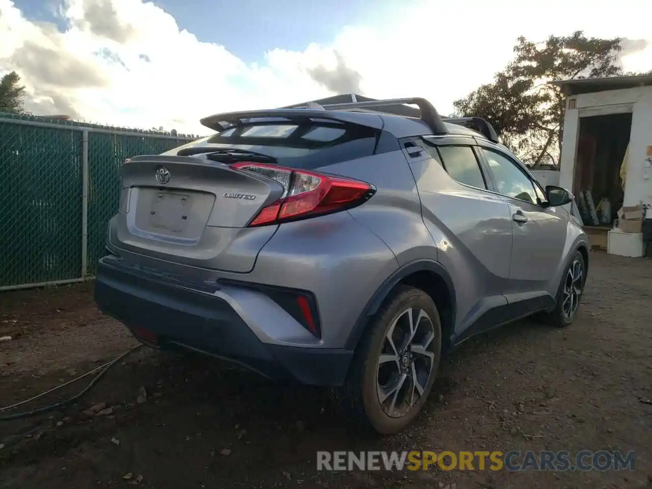 4 Photograph of a damaged car JTNKHMBX6K1025027 TOYOTA C-HR 2019