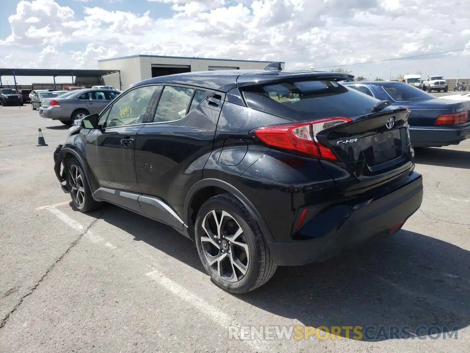 3 Фотография поврежденного автомобиля JTNKHMBX6K1025254 TOYOTA C-HR 2019